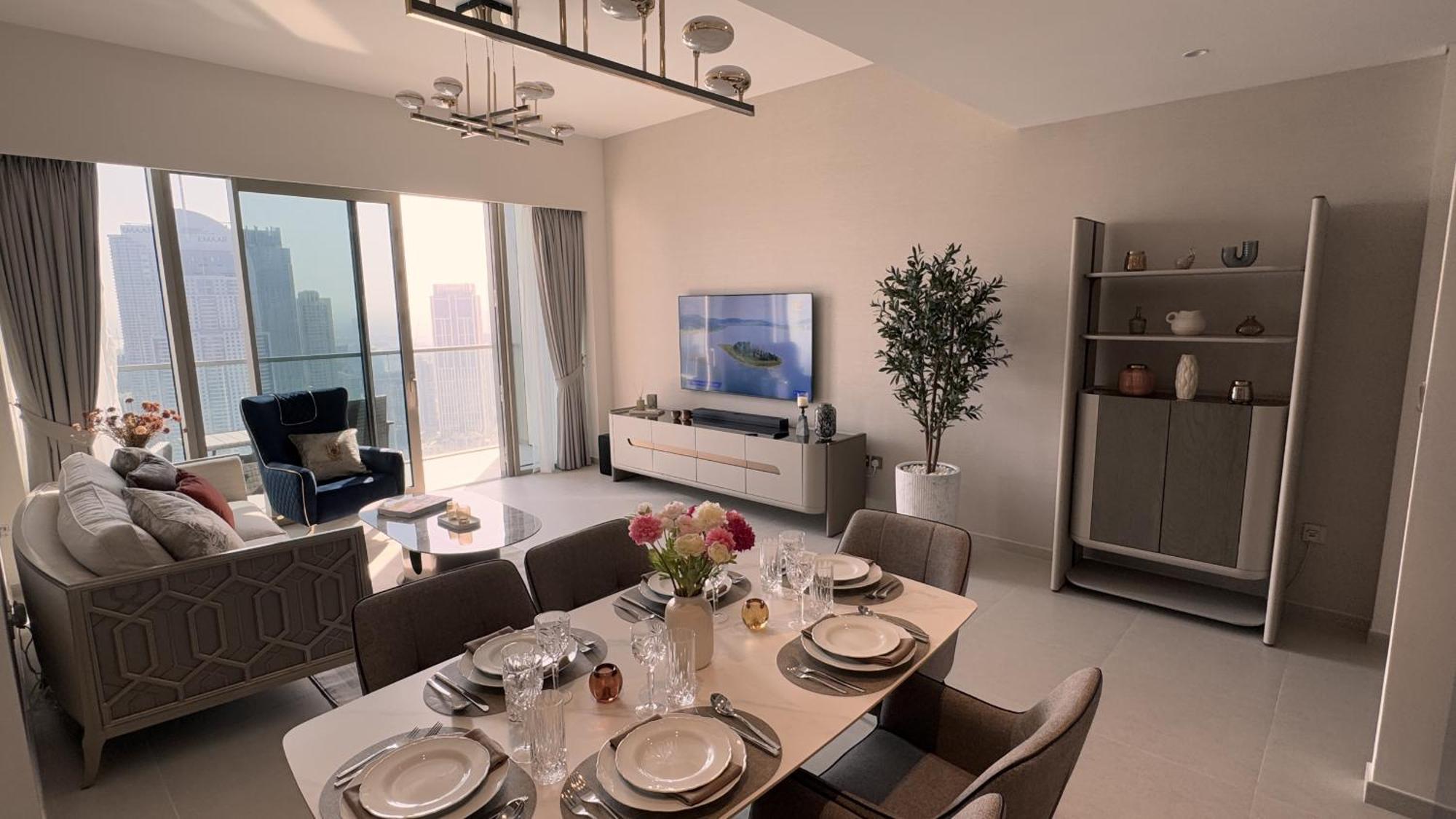 Appartement Vayk - The Burj Diamond Fountain View - Grande Signature - Downtown In - 2br Dubaï