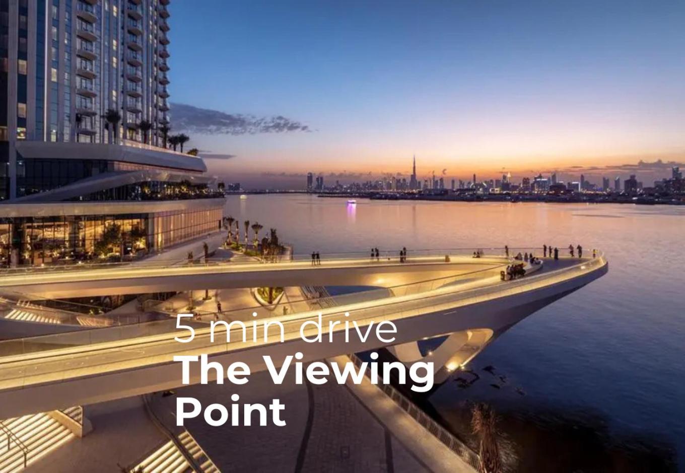 Waterfront 1br With Infinity Pool In Creek Edge T1 Appartement *