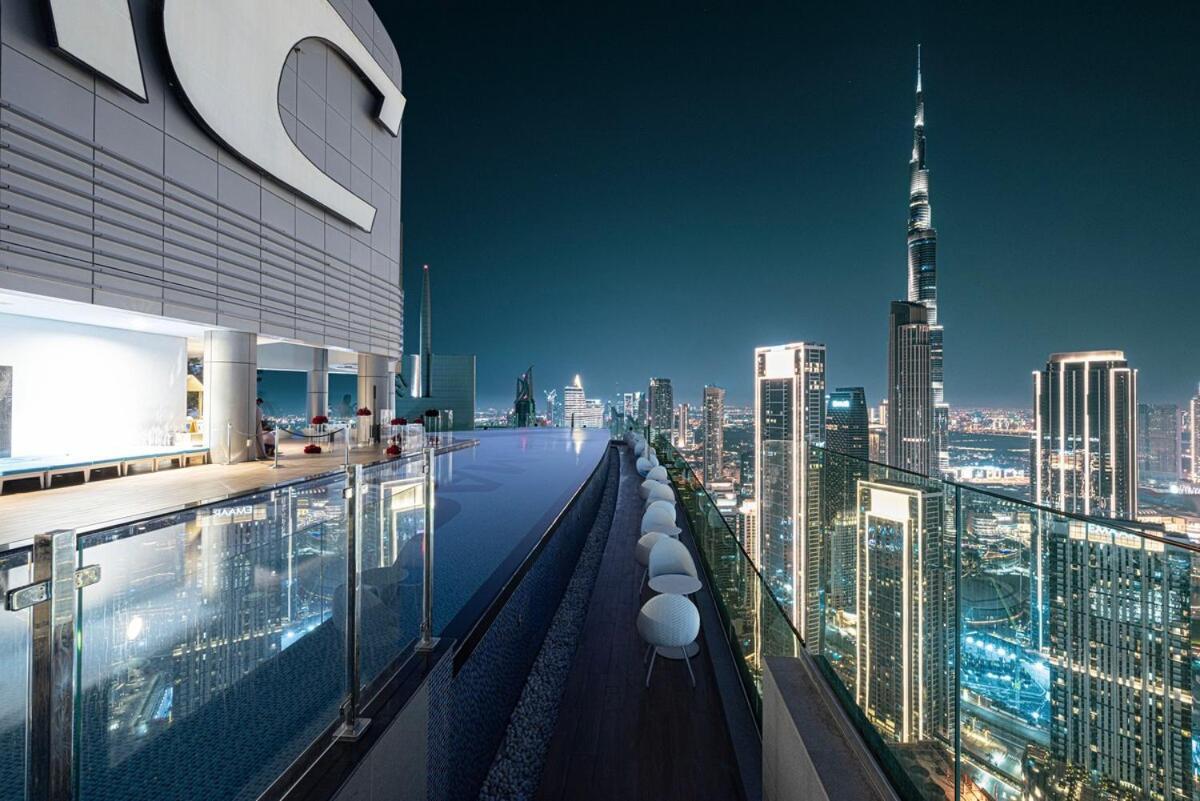 Appartement Burj Khalifa Views From The Highest Infinity Pool In