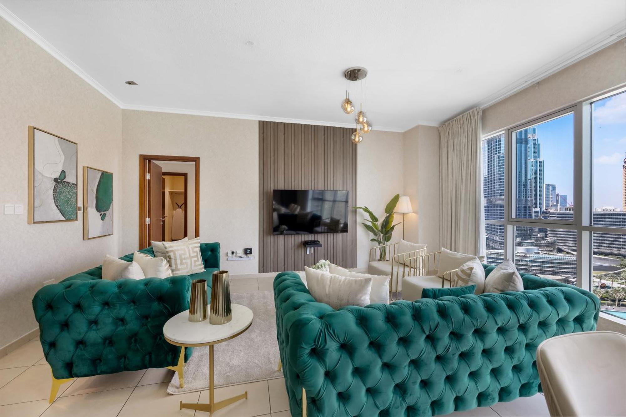 Appartement Durrani Homes - Lavish 3br Besides Burj Khalifa And Fountain View