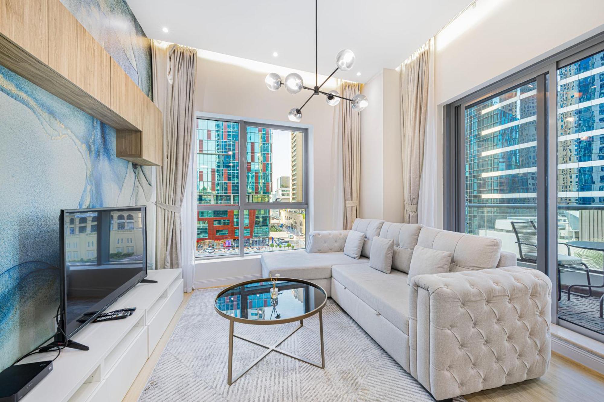 Appartement Poshy 1br Next To Marina Bay Seaside On Jbr Dubai