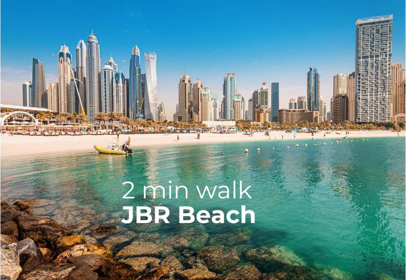 Marina & Palm View - High Floor 2br Near Jbr Appartement Dubaï
