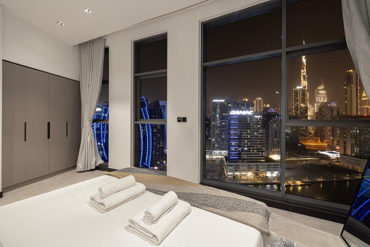 Appartement Luxury 2br Burj Khalifa And Canal View Pool Jacuzzi