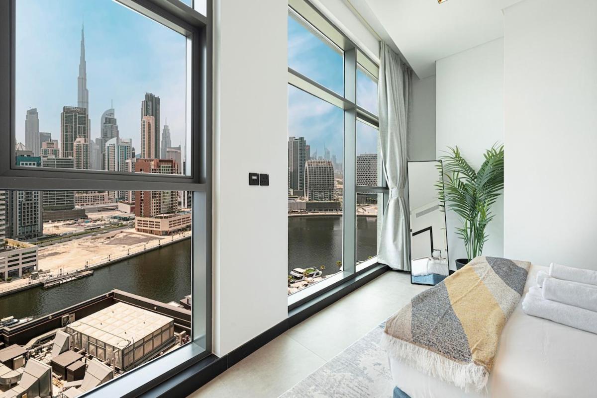 Appartement Luxury 2br Burj Khalifa And Canal View Pool Jacuzzi