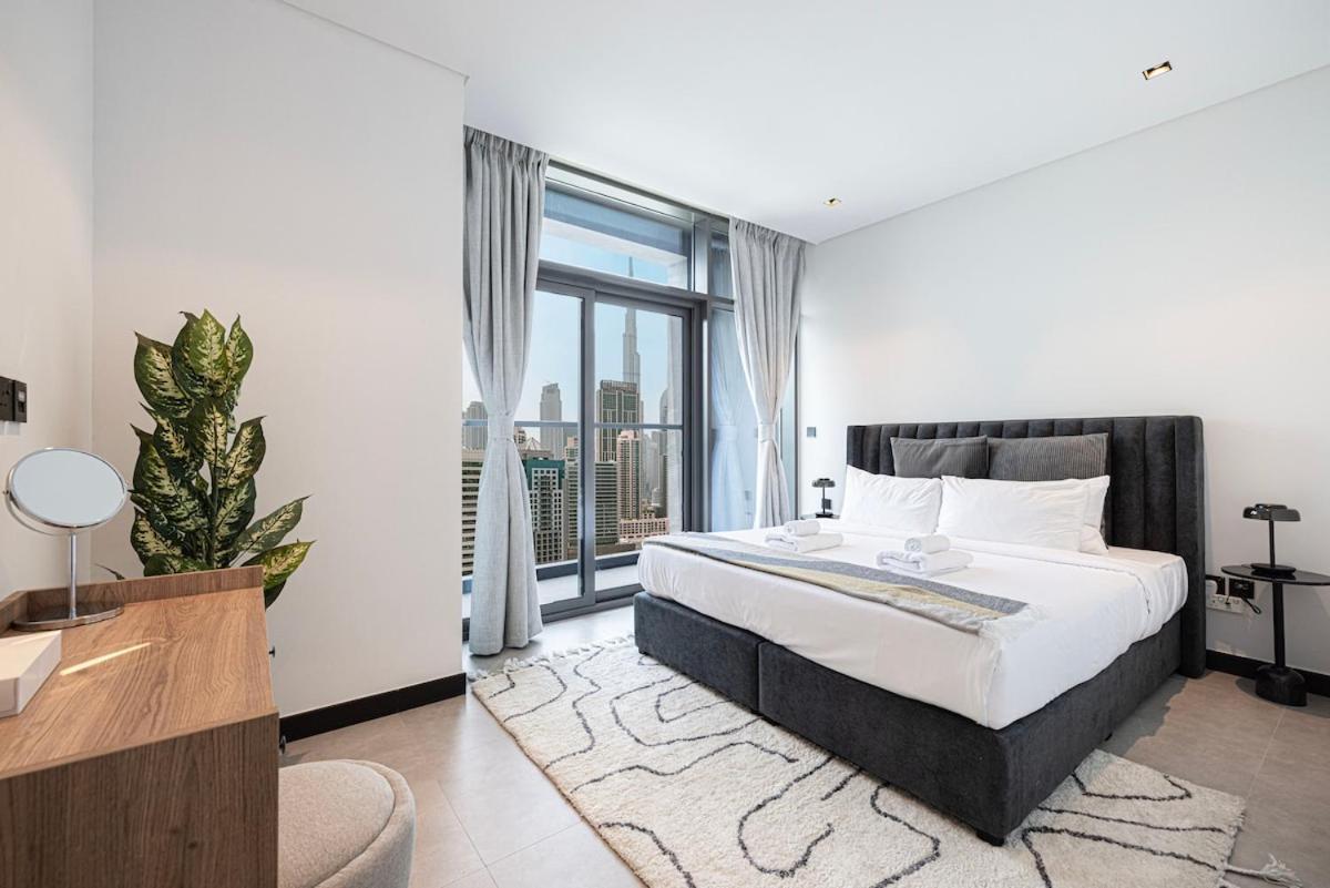 Appartement Luxury 2br Burj Khalifa And Canal View Pool Jacuzzi Dubaï