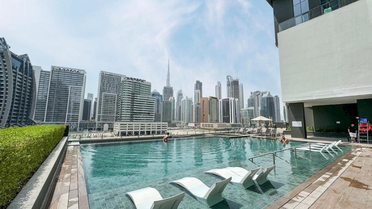 Appartement Luxury 2br Burj Khalifa And Canal View Pool Jacuzzi Dubaï
