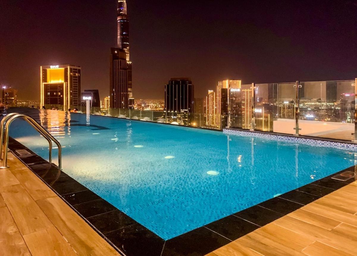 Rooftop Infinity Pool Luxury 2br Burj Khalifa View Downtown * Dubaï