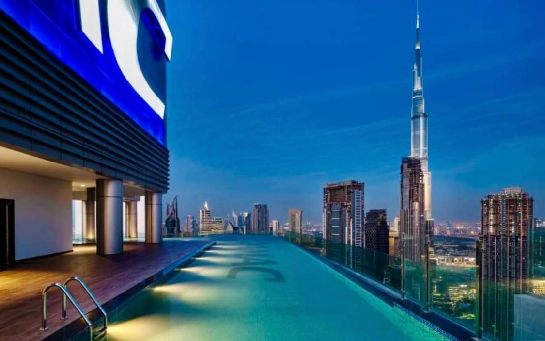 Rooftop Infinity Pool Luxury 2br Burj Khalifa View Downtown Appartement *