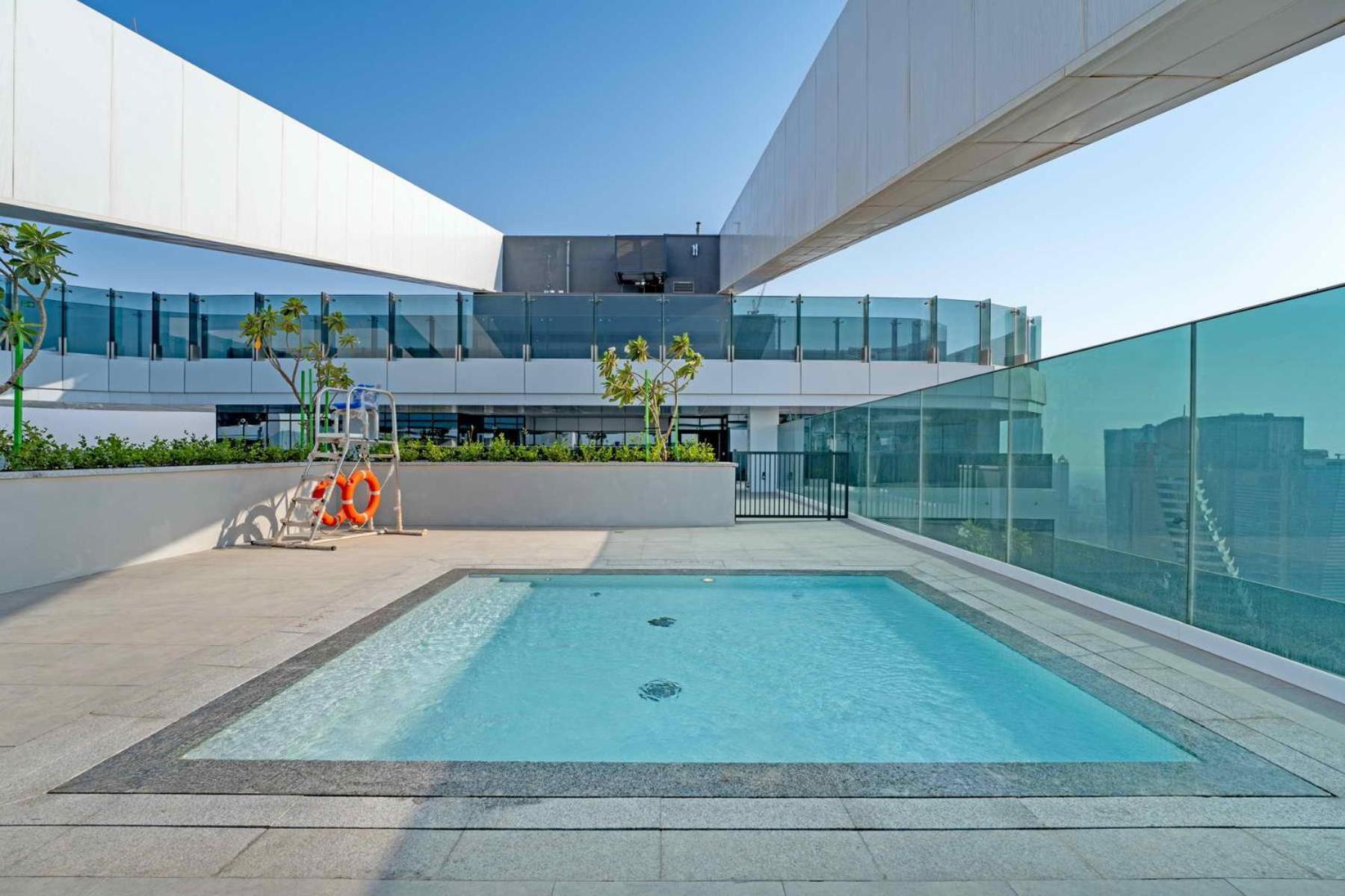Sea View Located On The 39th Floor With Rooftop Pool Close To World Trade Centre Apartamento Dubai