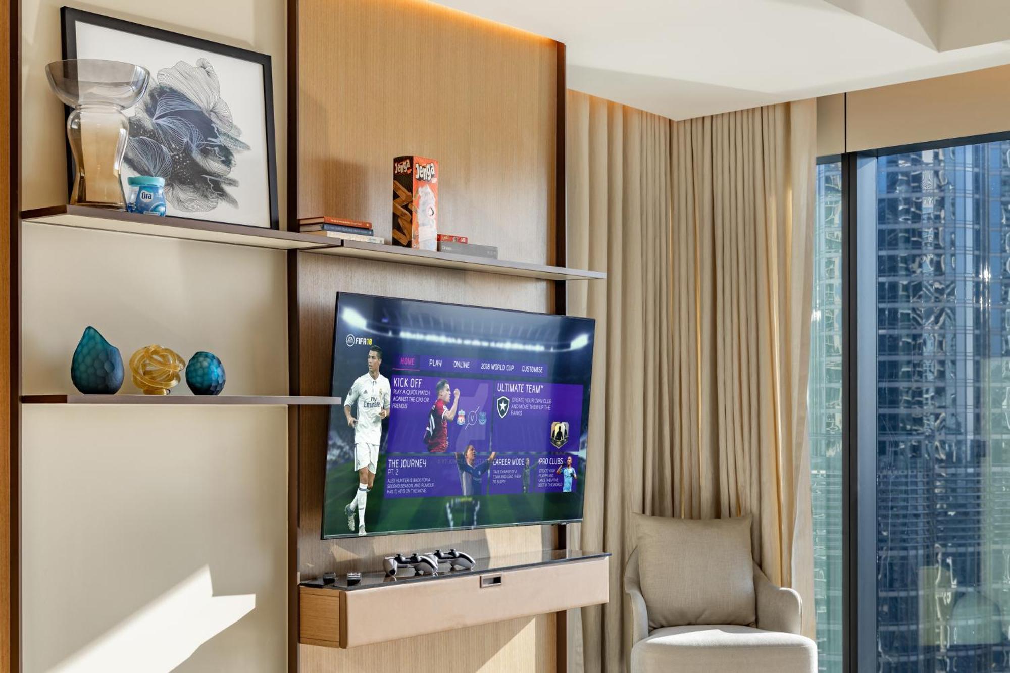 Opera 3br With Fountain & Burj View On High Floor By Bms Lägenhet Dubai