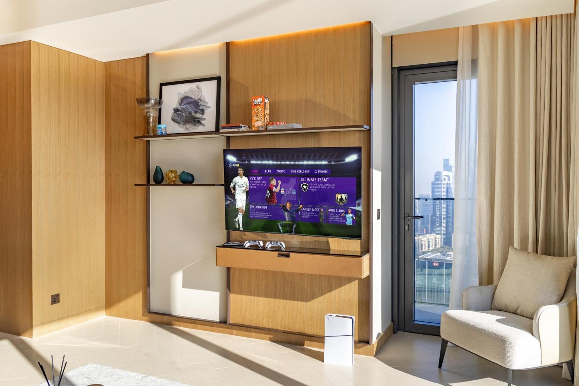 Lägenhet Opera 3br With Fountain & Burj View On High Floor By Bms Dubai