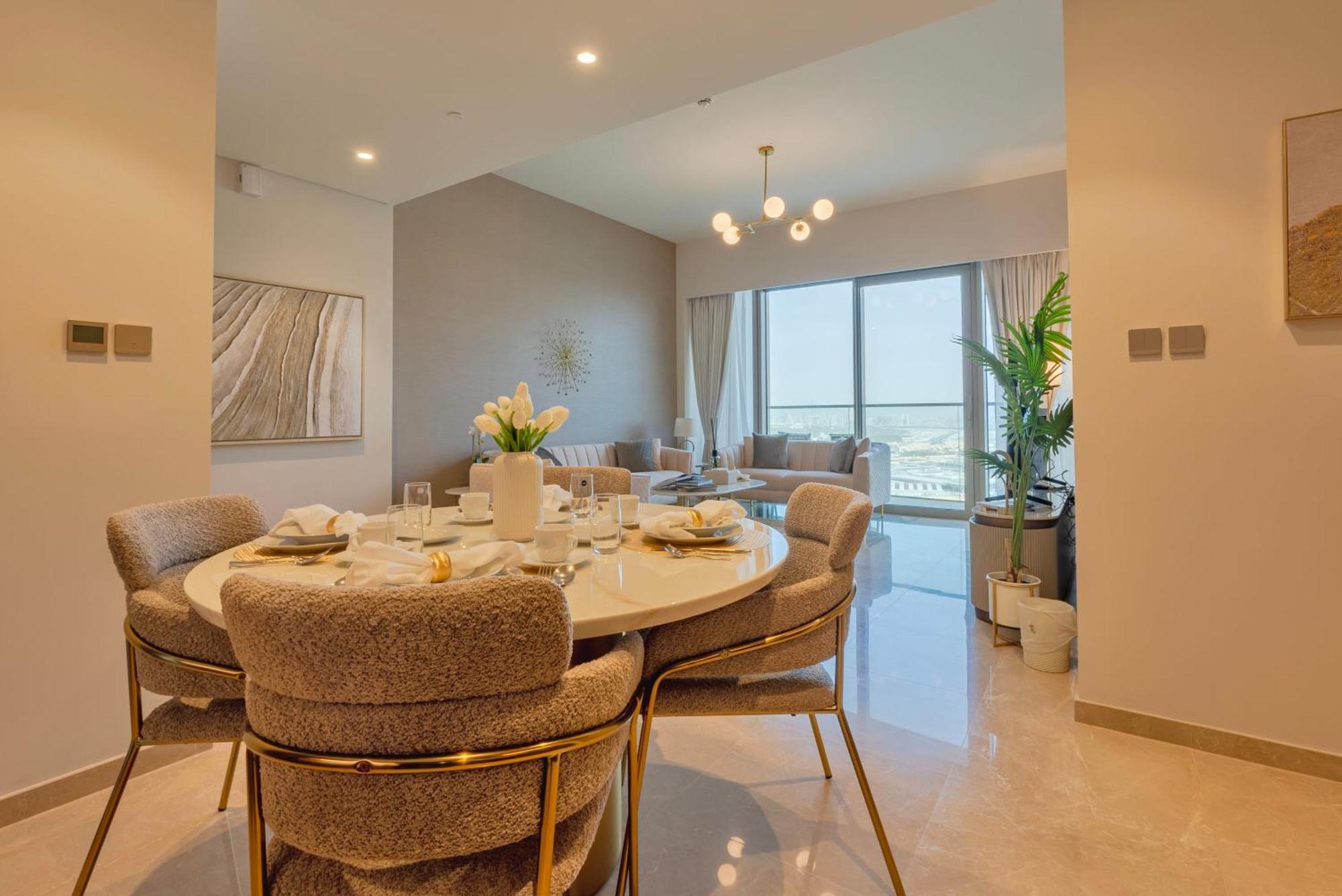 Downtown Luxury - Full Burj Khalifa & Fountain Views - 5 Minutes Walk To Mall Appartement Dubai