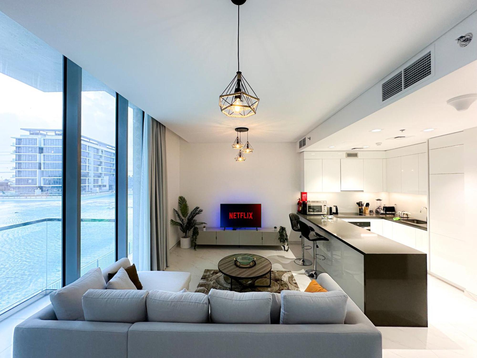 Luxury 1br With Aquatic View, District One * Dubaï