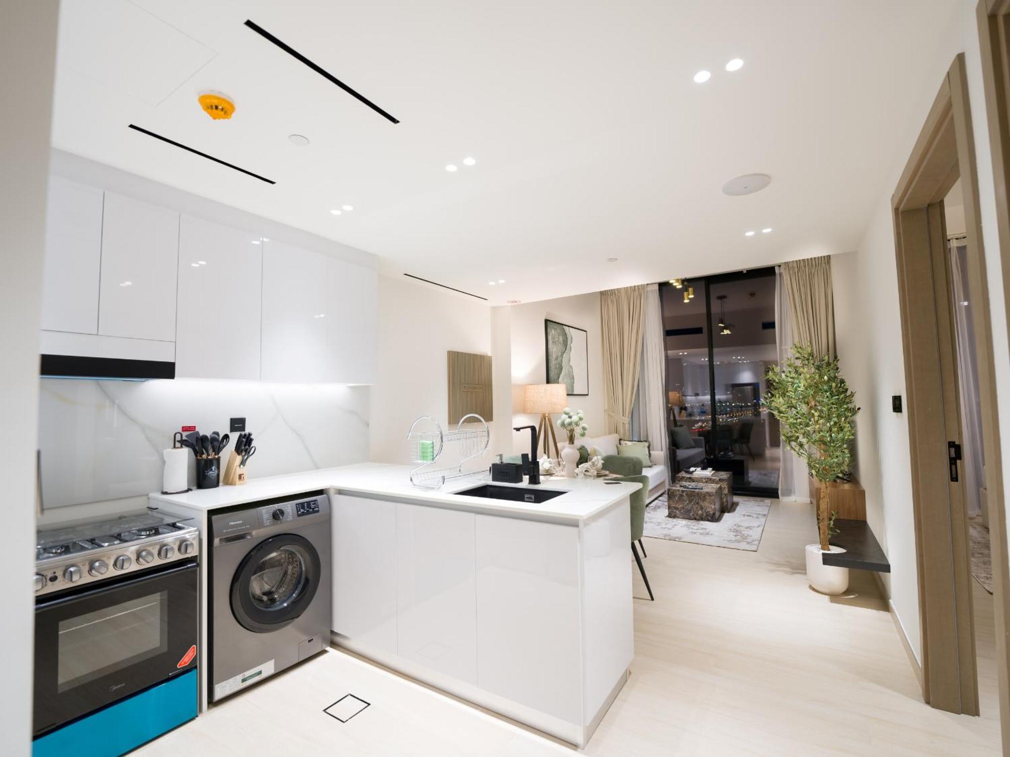 Appartement Easygo-serene 1bdr With Terrace Binghatti Corner Jvc