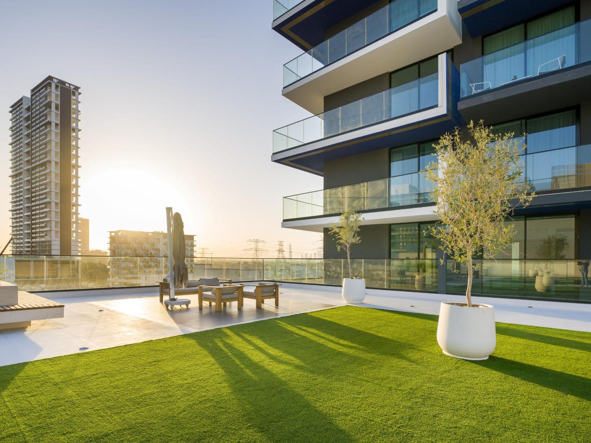 Easygo-serene 1bdr With Terrace Binghatti Corner Jvc Appartement Dubaï