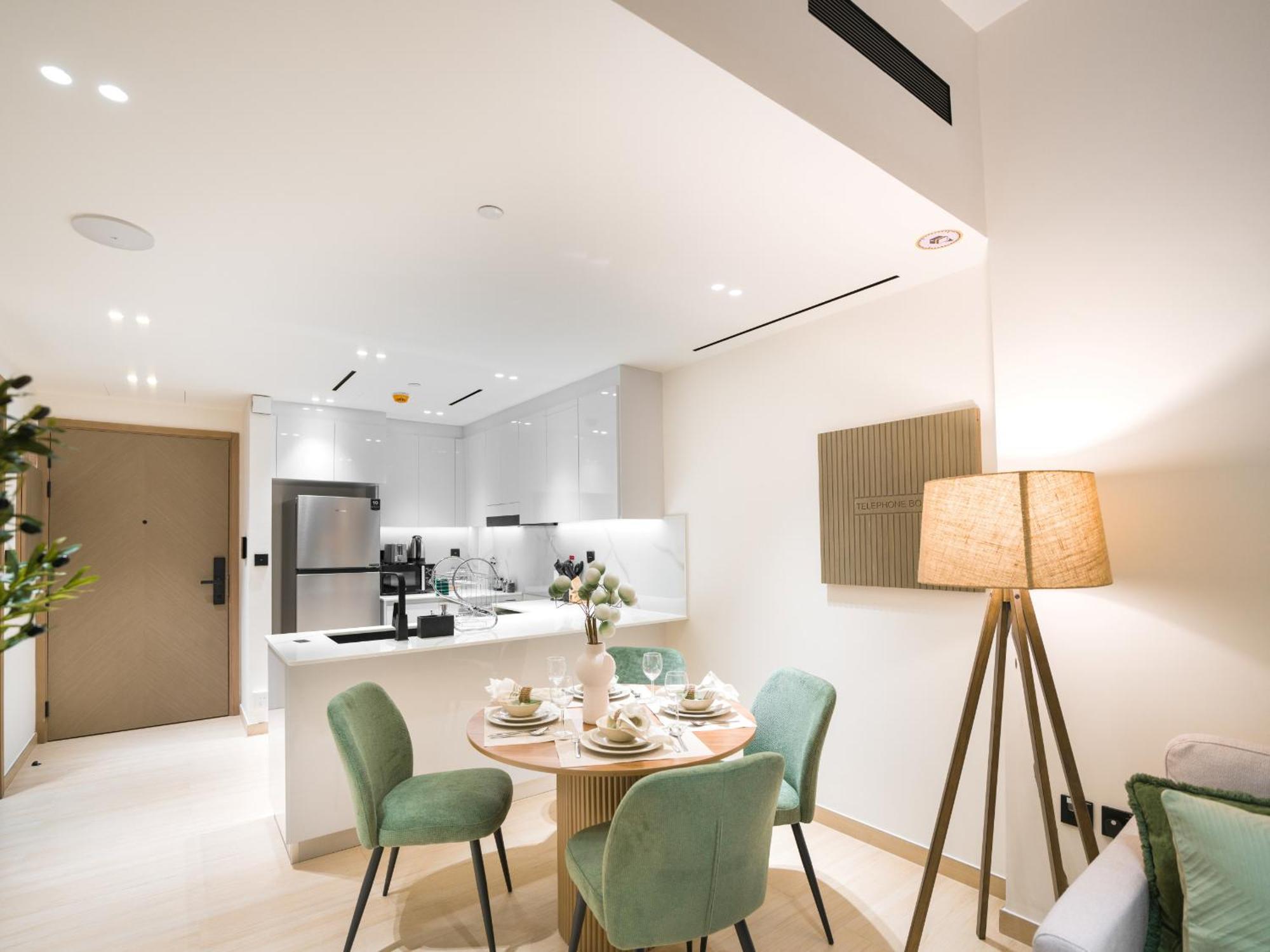 Easygo-serene 1bdr With Terrace Binghatti Corner Jvc Dubaï