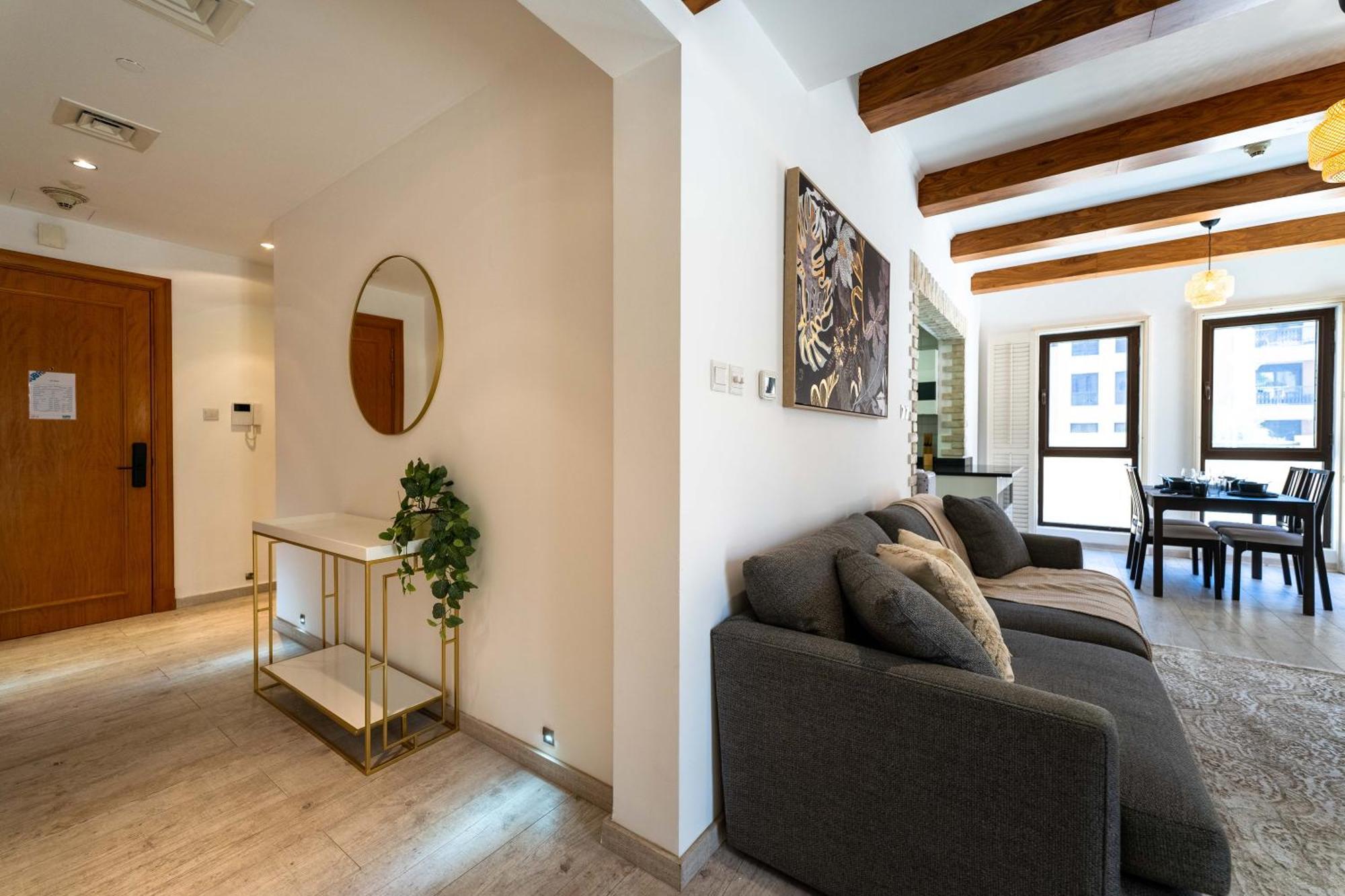 Appartement Contemporary 1 Bedroom 10 Minutes Walk To Mall Near Burj Khalifa *
