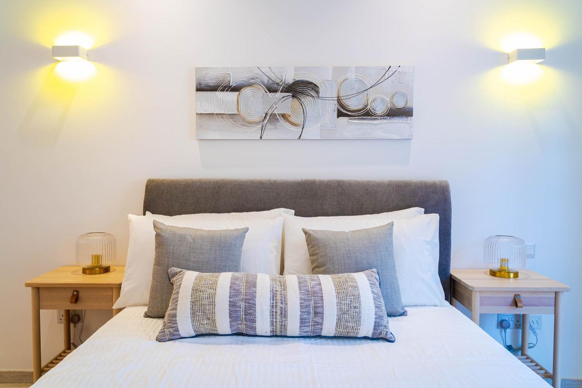 Appartement Contemporary 1 Bedroom 10 Minutes Walk To Mall Near Burj Khalifa
