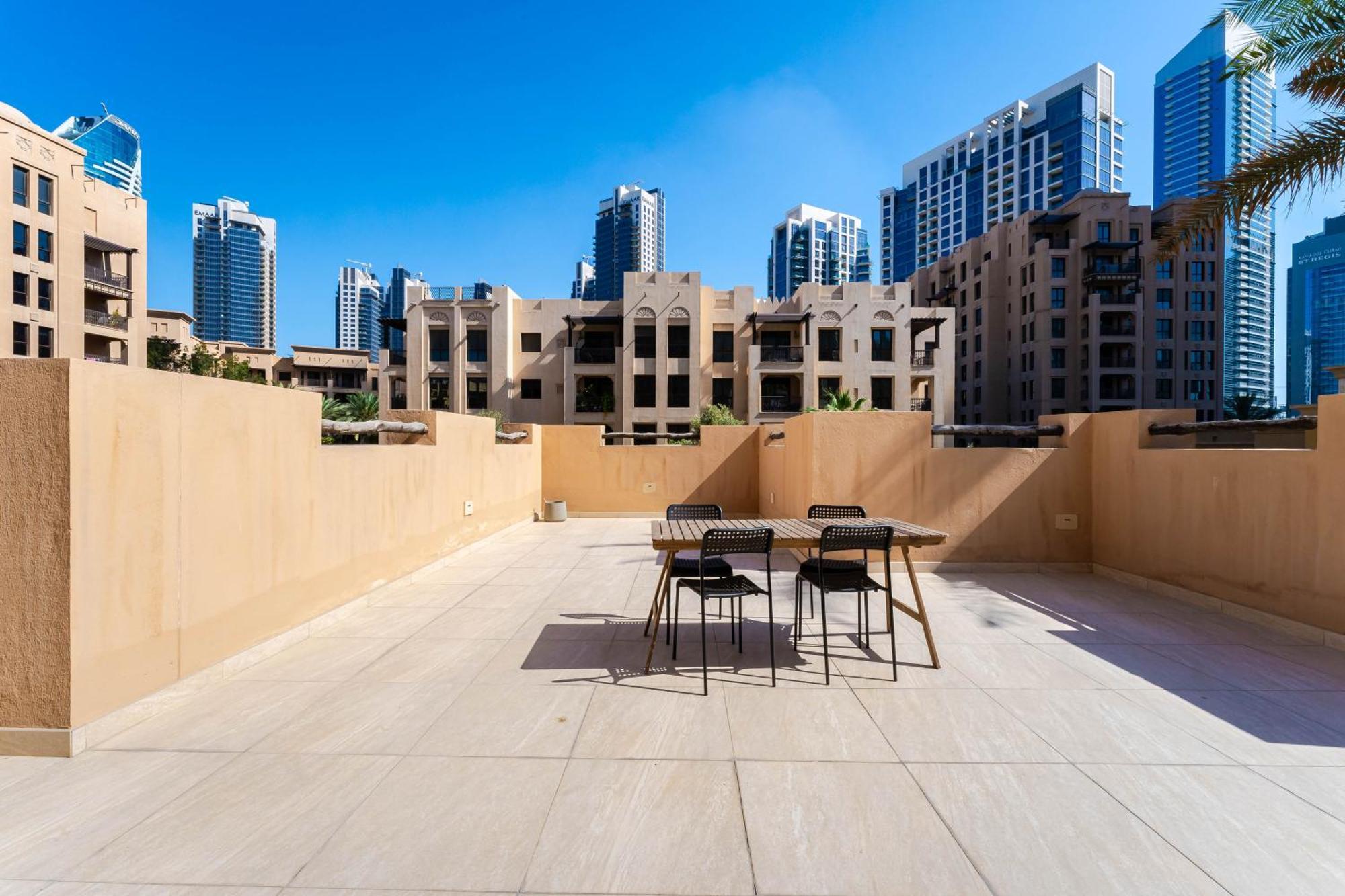 Appartement Contemporary 1 Bedroom 10 Minutes Walk To Mall Near Burj Khalifa *