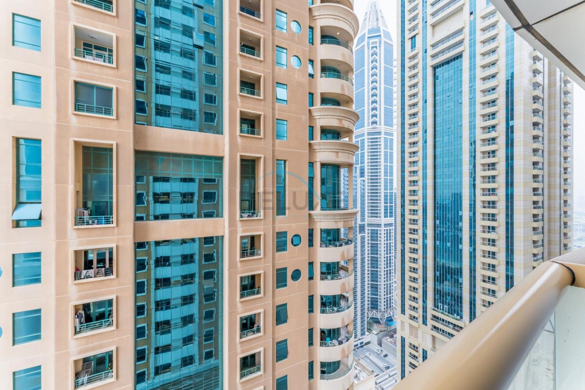 Appartement Renovated 1br With Partial Sea And Views Close To The Beach, Elite Residence, Marina By Deluxe Homes Dubaï