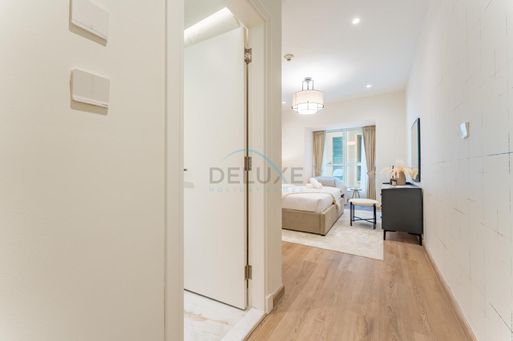 Renovated 1br With Partial Sea And Views Close To The Beach, Elite Residence, Marina By Deluxe Homes Appartement *