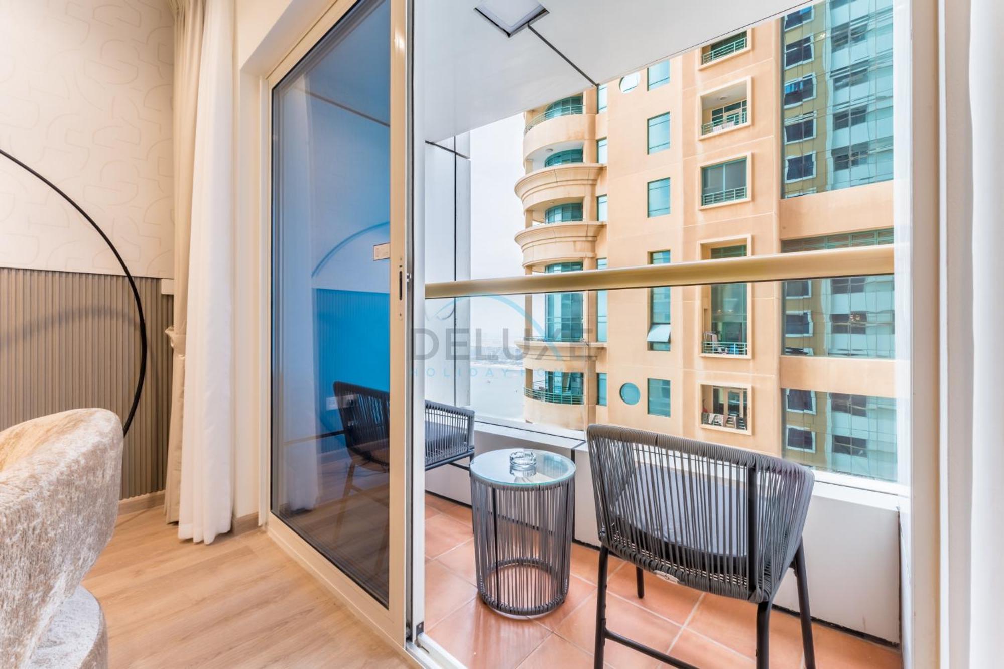 Renovated 1br With Partial Sea And Views Close To The Beach, Elite Residence, Marina By Deluxe Homes * Dubaï
