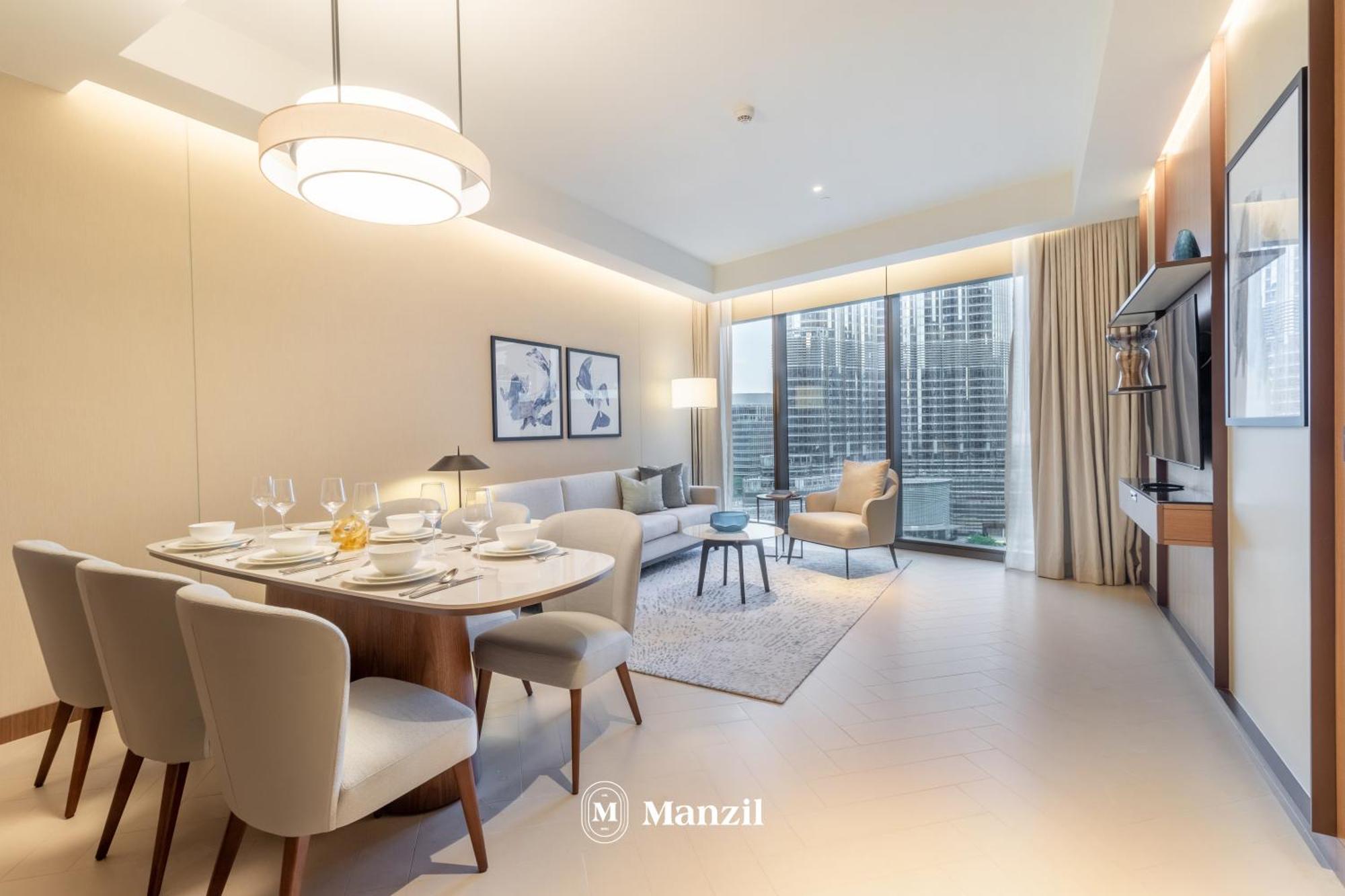 Address Opera - Lux 3 Bedroom With Full Burj Khalifa View Near Mall Apartamento