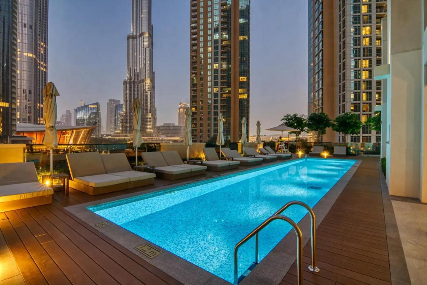 Manzil - Stylish 2br In Downtown, Walking Distance To Burj Khalifa & Mall