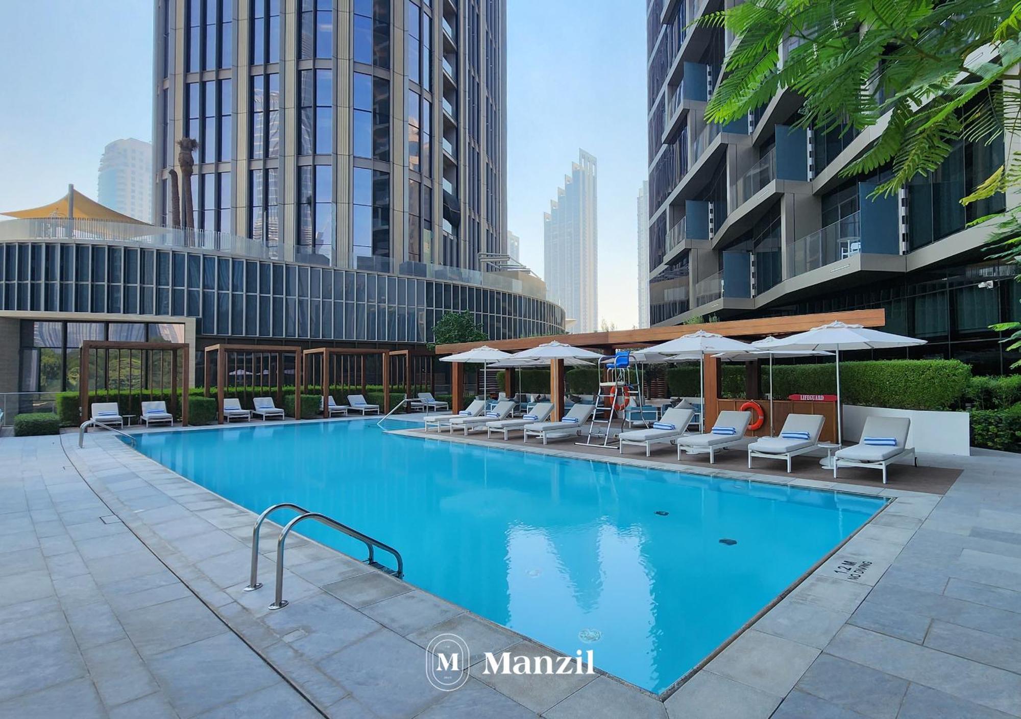 Address Opera - Lux 3 Bedroom With Full Burj Khalifa View Near Mall Apartamento Dubai