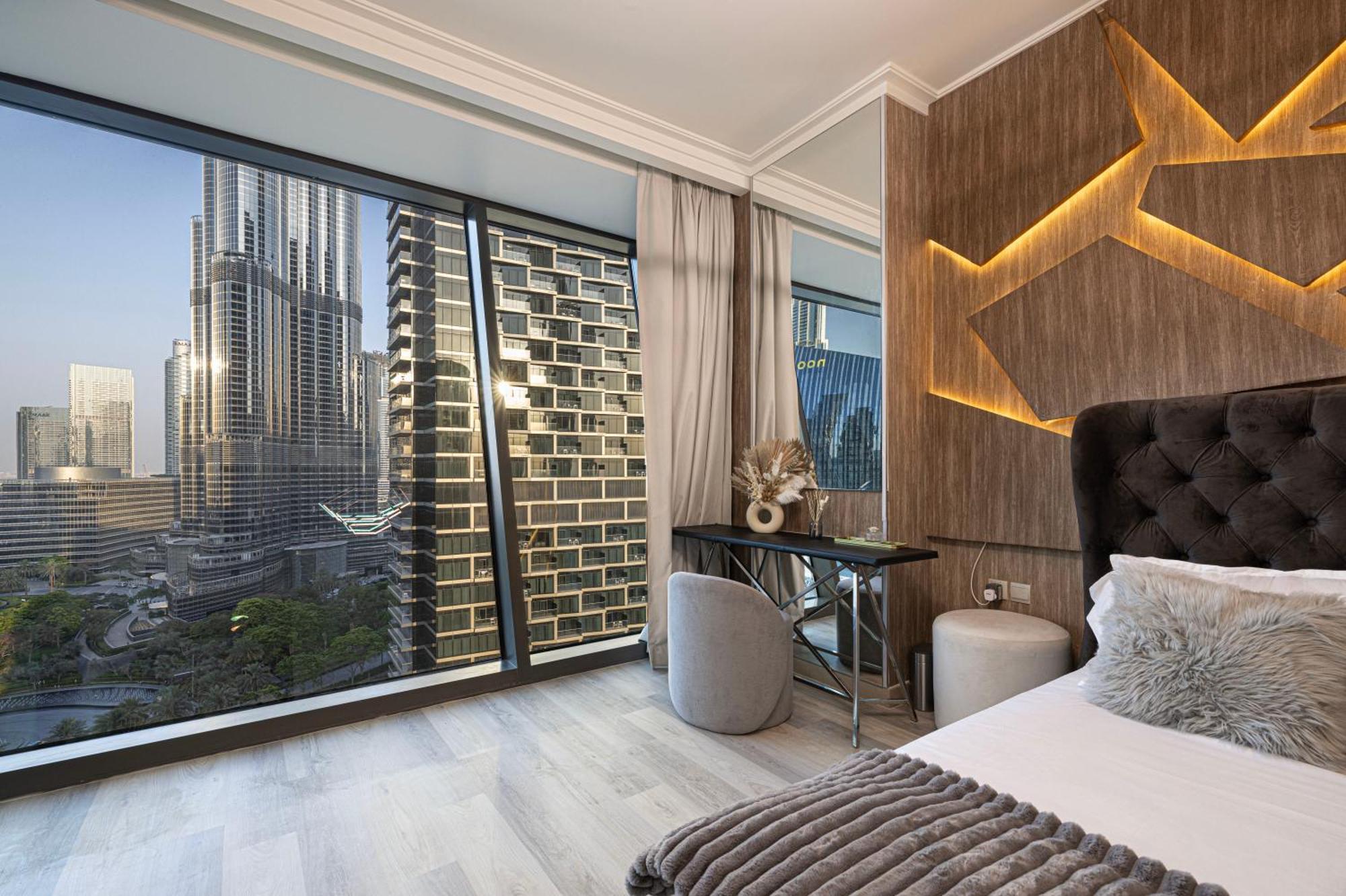 Elite Class 2br Luxe Burj Khalifa View Big Living Dubaï