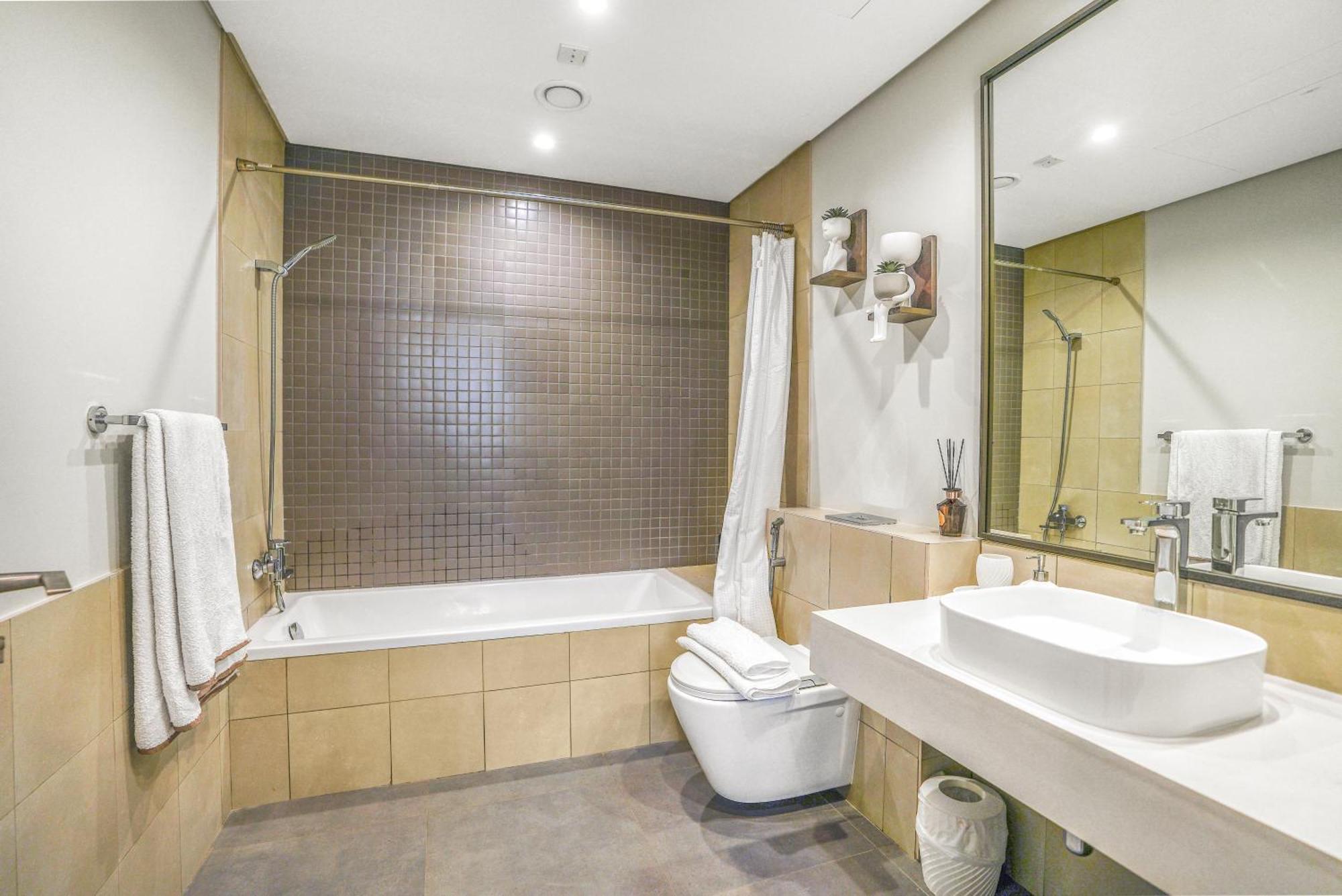 Sea View Located On The 39th Floor With Rooftop Pool Close To World Trade Centre Apartamento