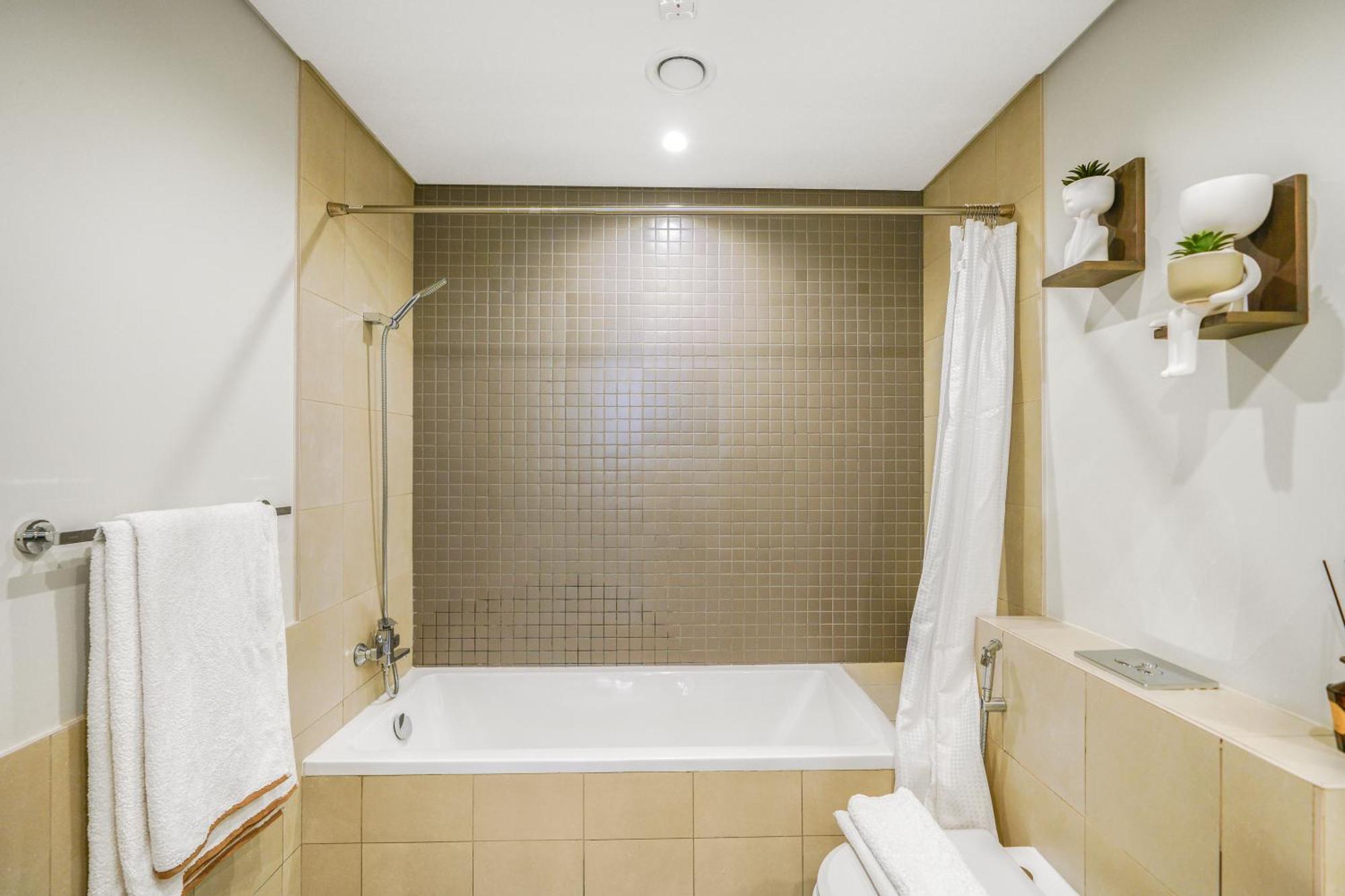 Sea View Located On The 39th Floor With Rooftop Pool Close To World Trade Centre Apartamento *