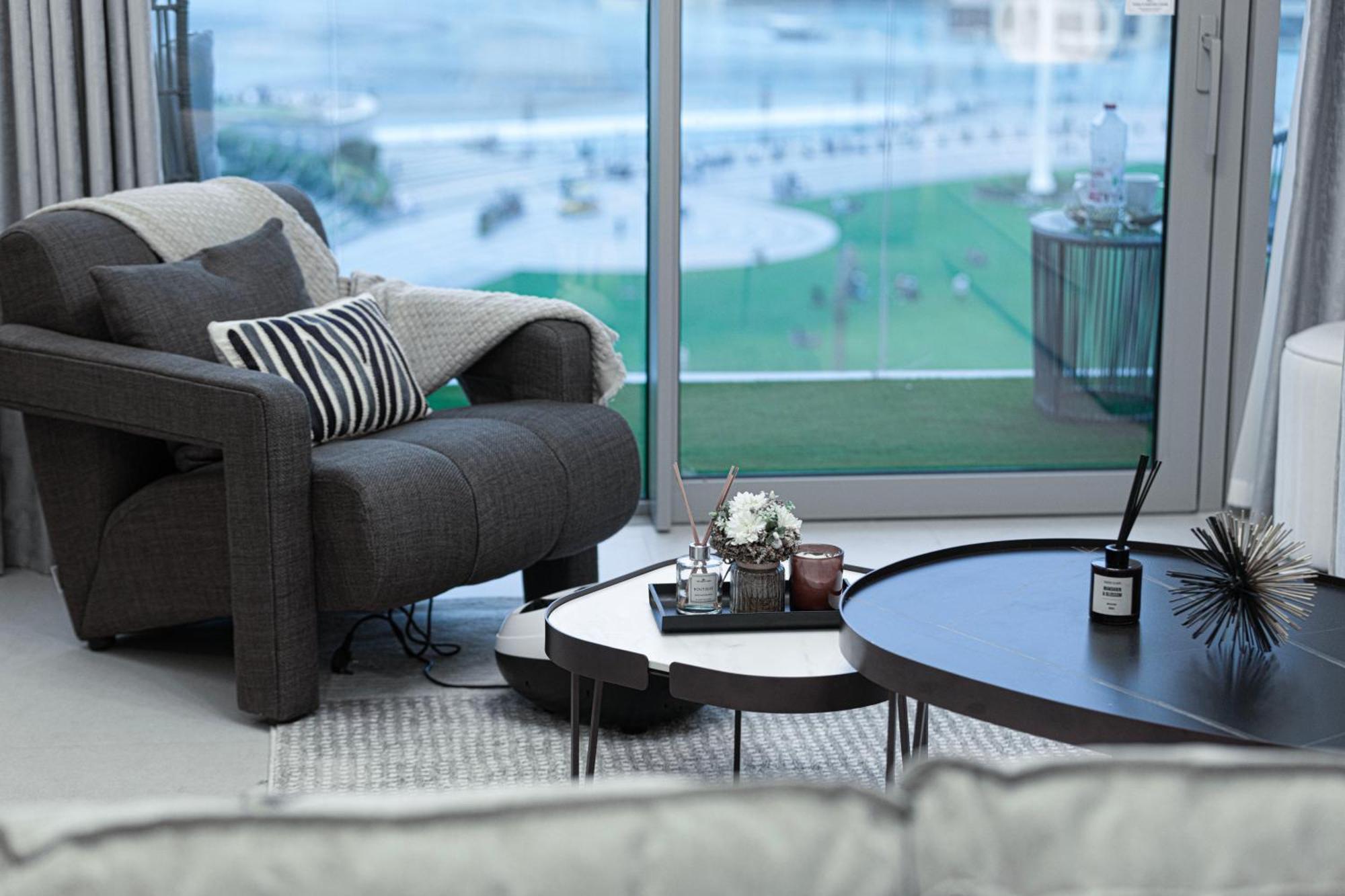 Luxury Burj And Fountain View 5 Min To Mall Apartamento