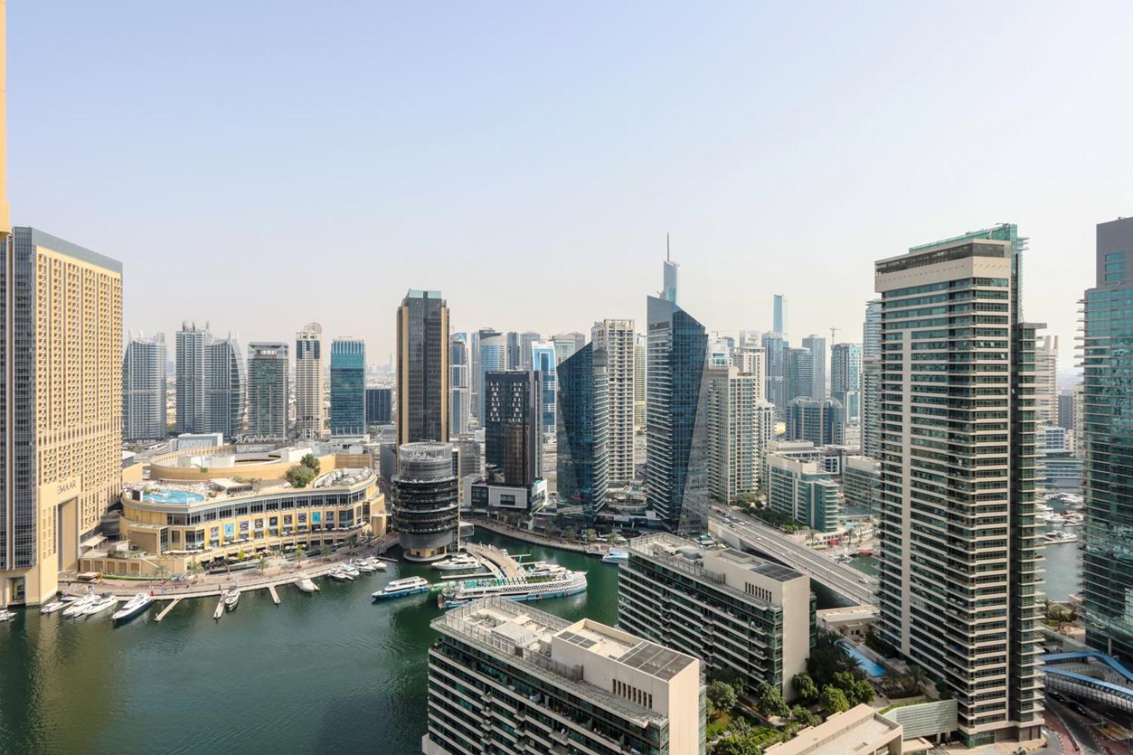 Livbnb - Upgraded 1bhk With Stunning Marina Views Appartement Dubaï
