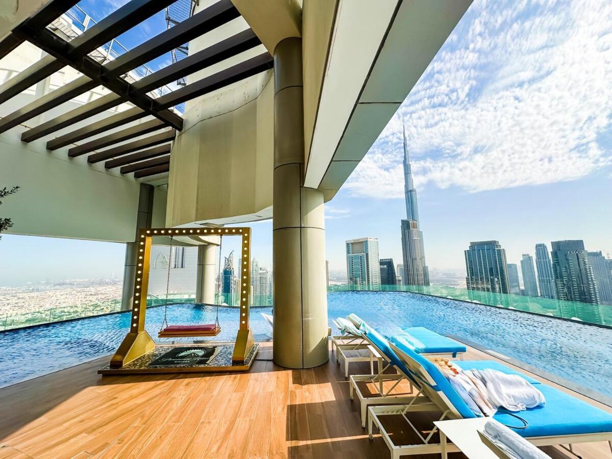 Appartement New 2 Bed Burj Khalifa View, 64th Floor Infinity Pool