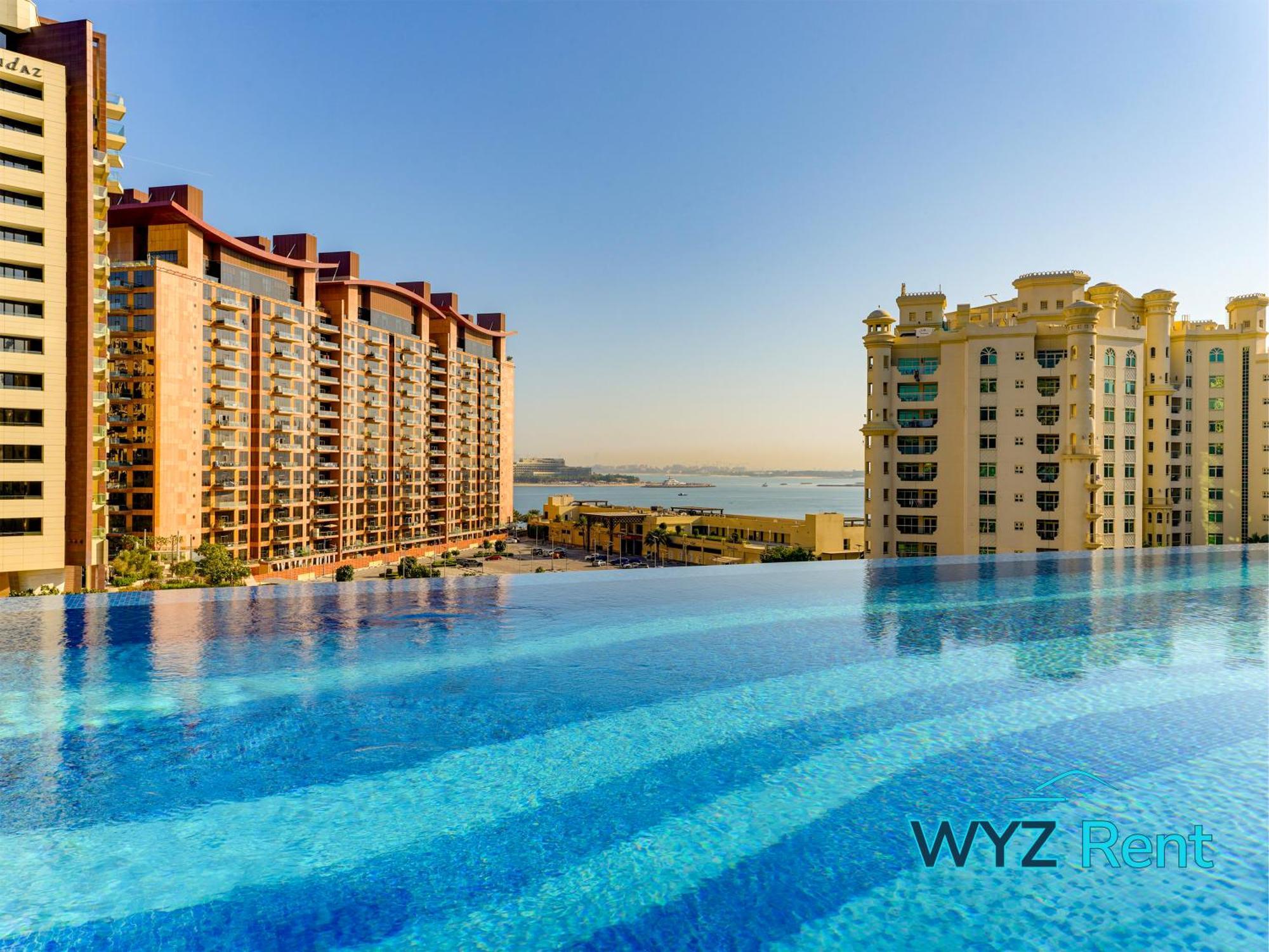 Opulent In Palm Tower With Sea View Appartement *