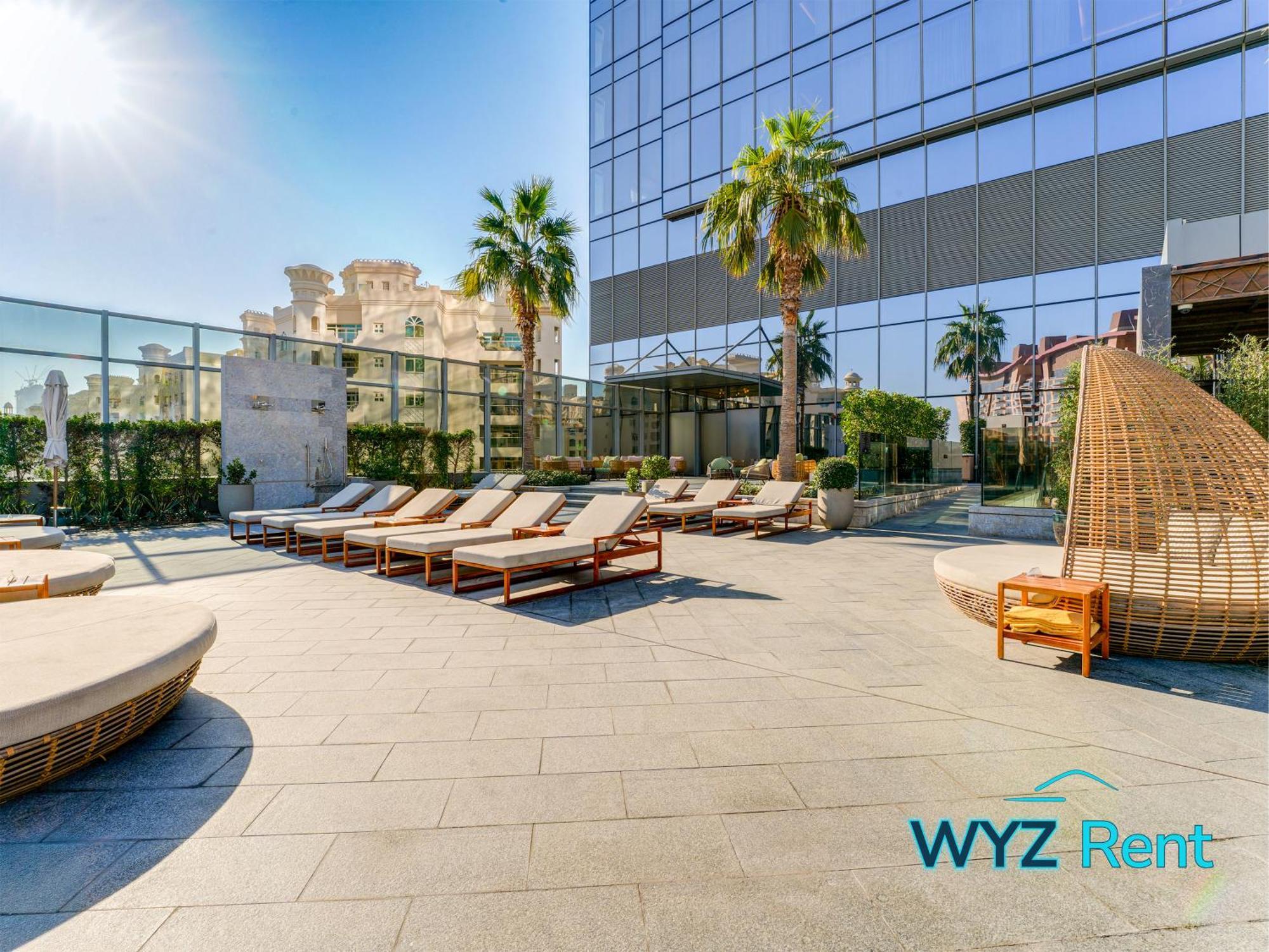 Opulent In Palm Tower With Sea View Appartement