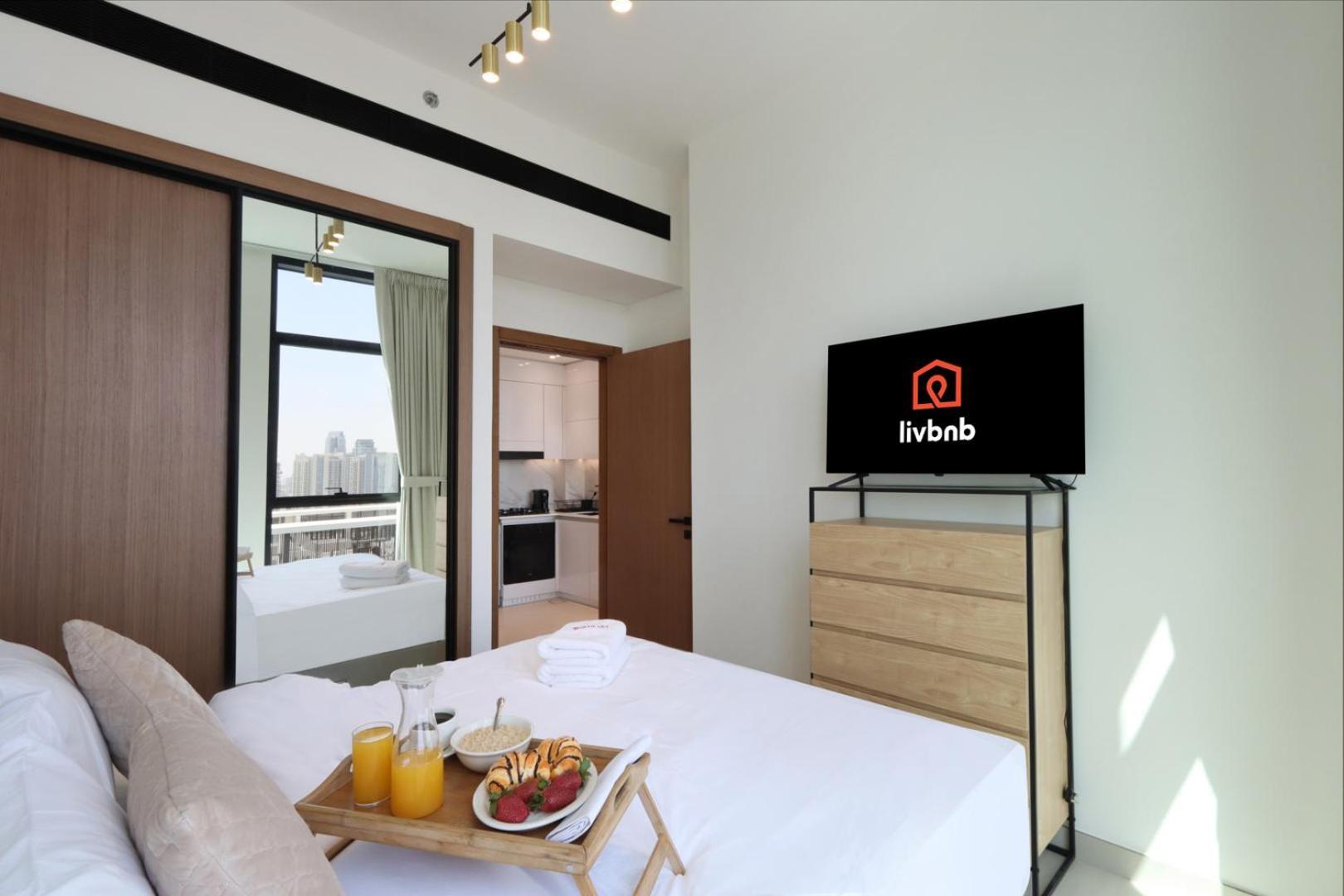 Livbnb-urban Getaway 1bhk With Jvc Skyline View * Dubaï