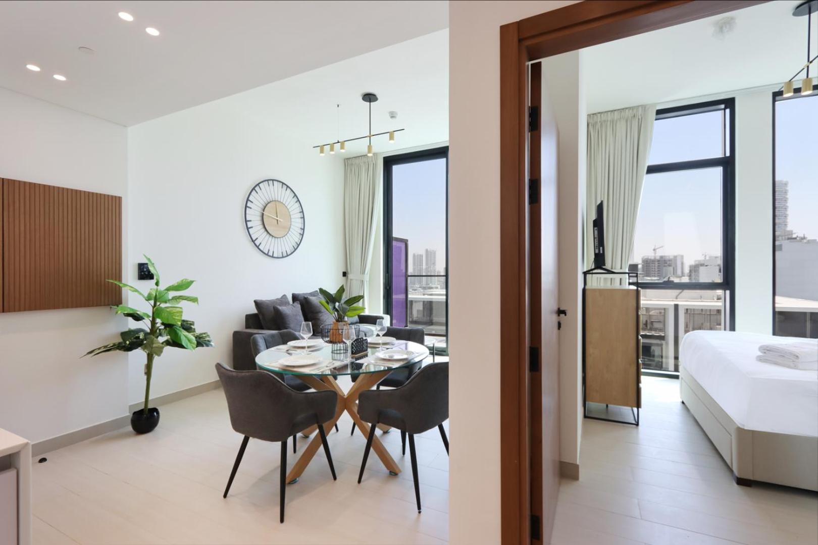 Livbnb-urban Getaway 1bhk With Jvc Skyline View * Dubaï