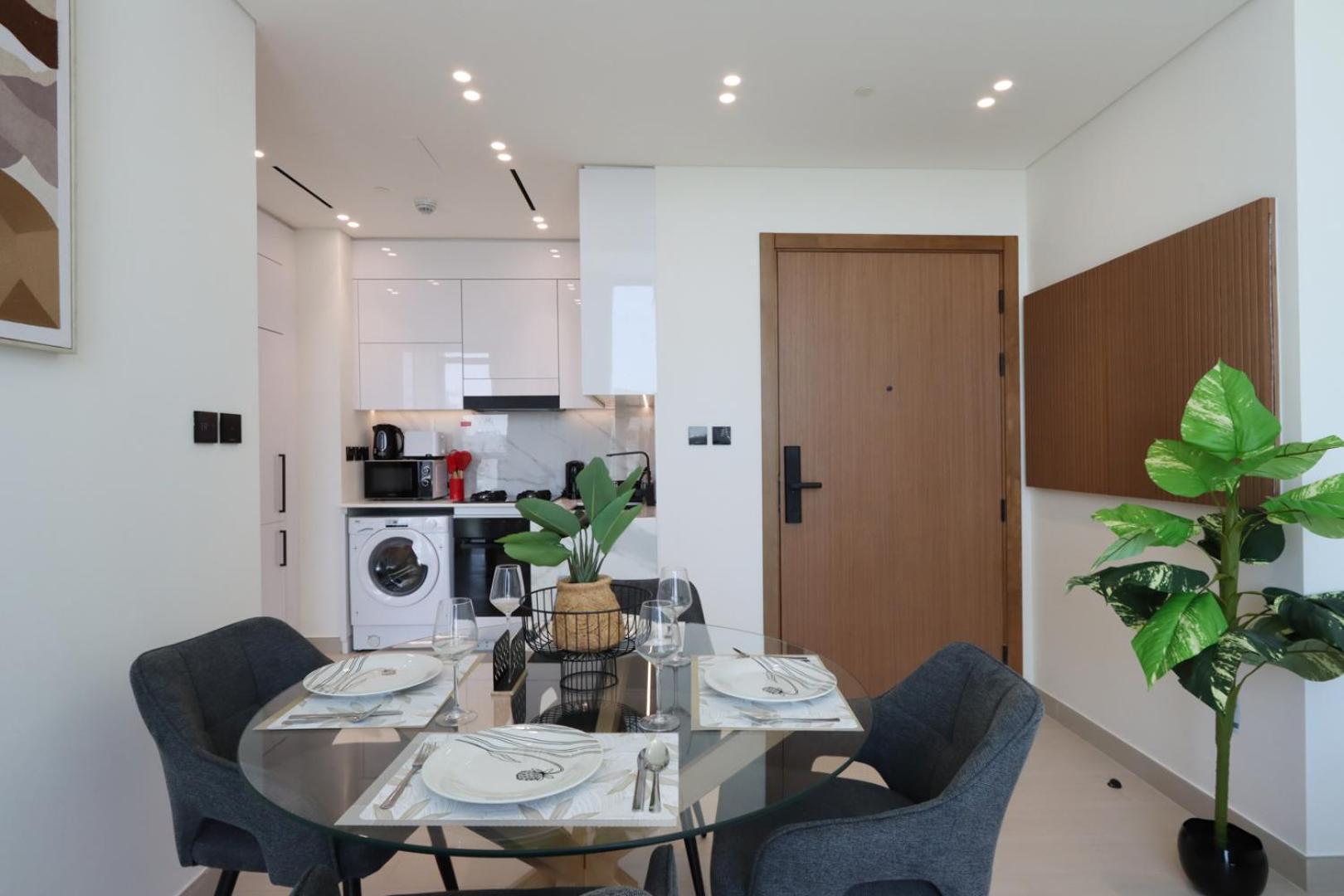 Appartement Livbnb-urban Getaway 1bhk With Jvc Skyline View Dubaï