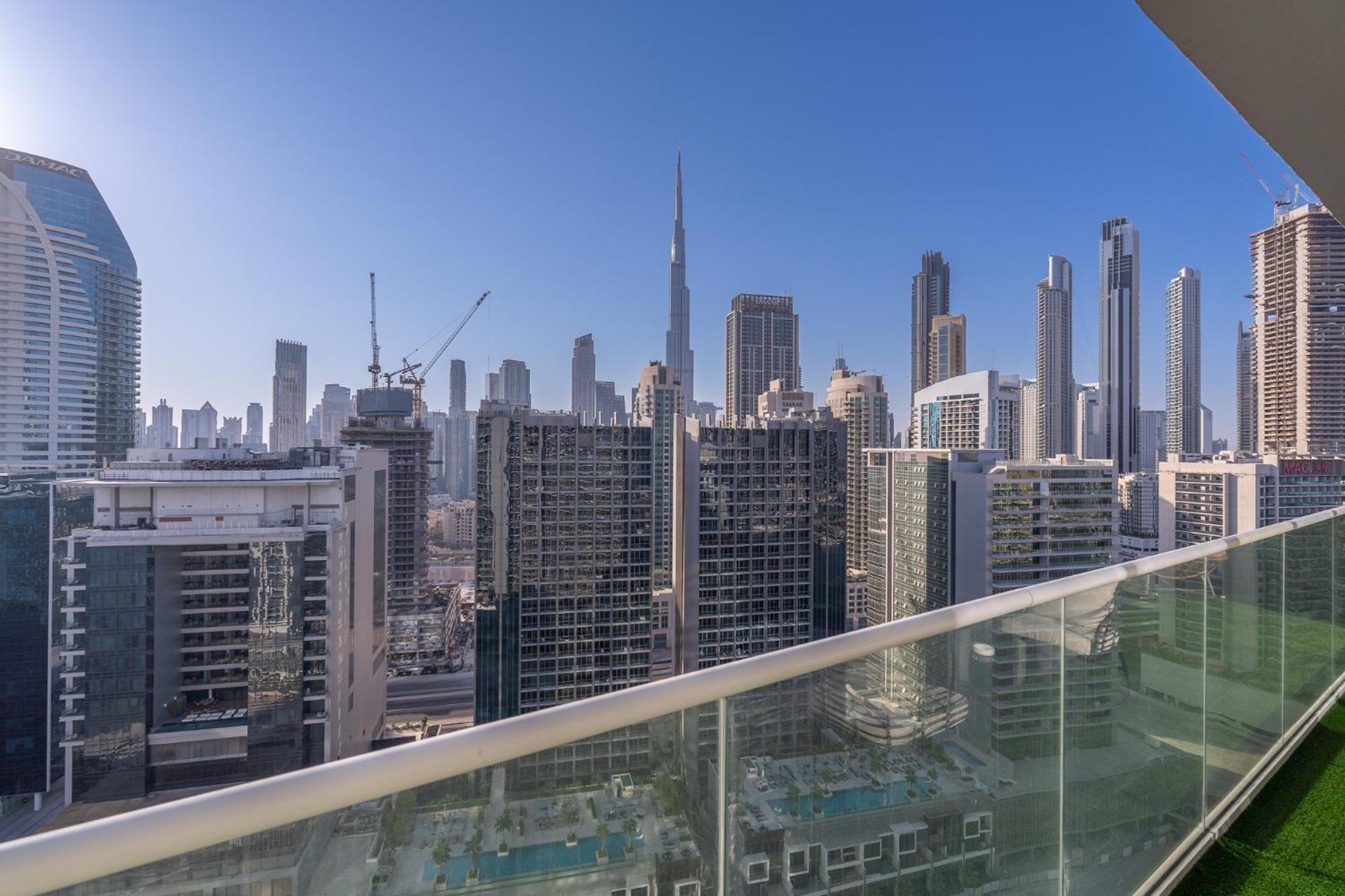Lägenhet Stunning Burj View - Cozy 2br - 5 Min Mall *