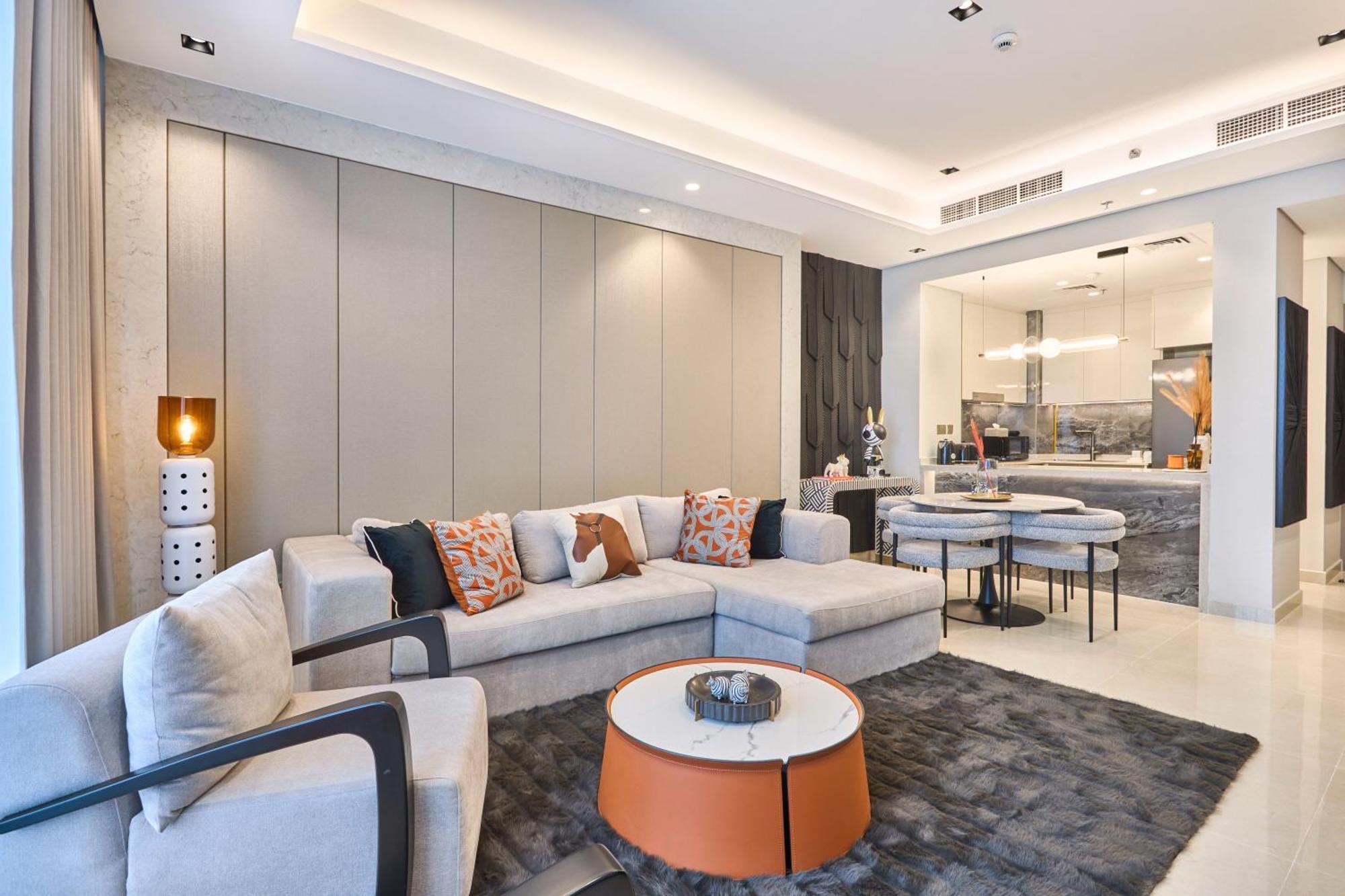 Apartemen Stylish 2brurban Retreat 10 Min To Burj Khalifa Dubai