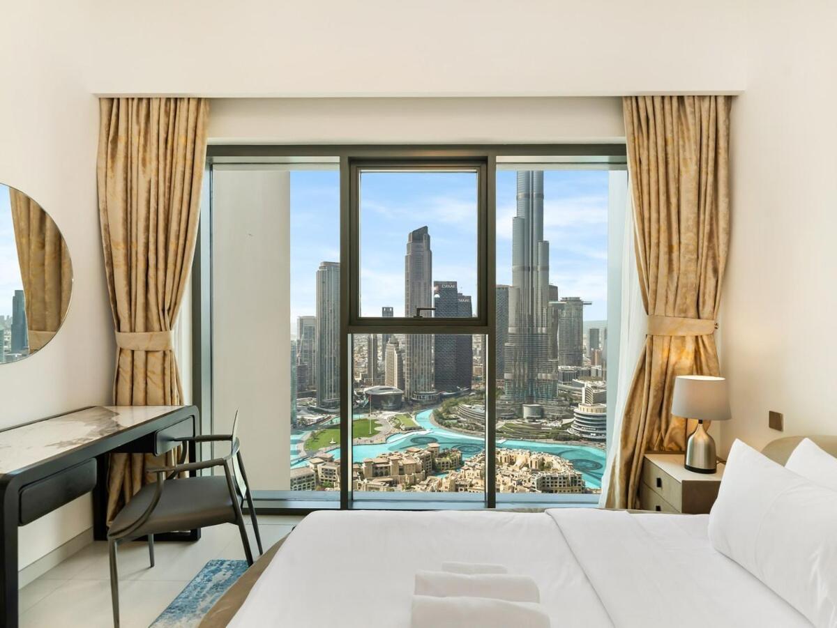 Luxury 3 Bedroom Full Burj Khalifa And Fountain View Dubaï