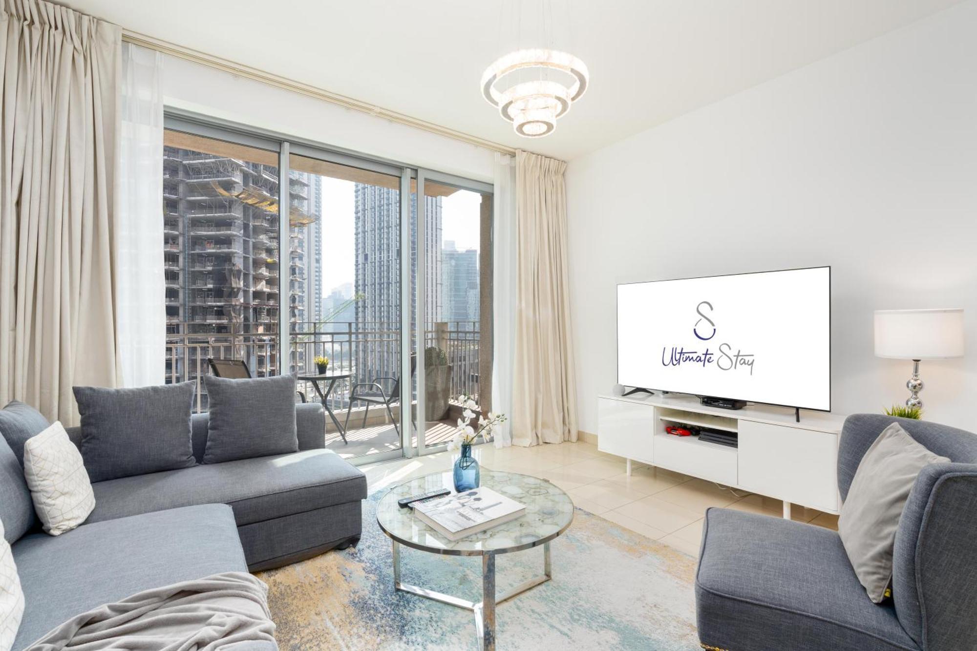 Apartamento Ultimate 2 Bedroom Next To Burj Khalifa With Opera With Fountain Views *