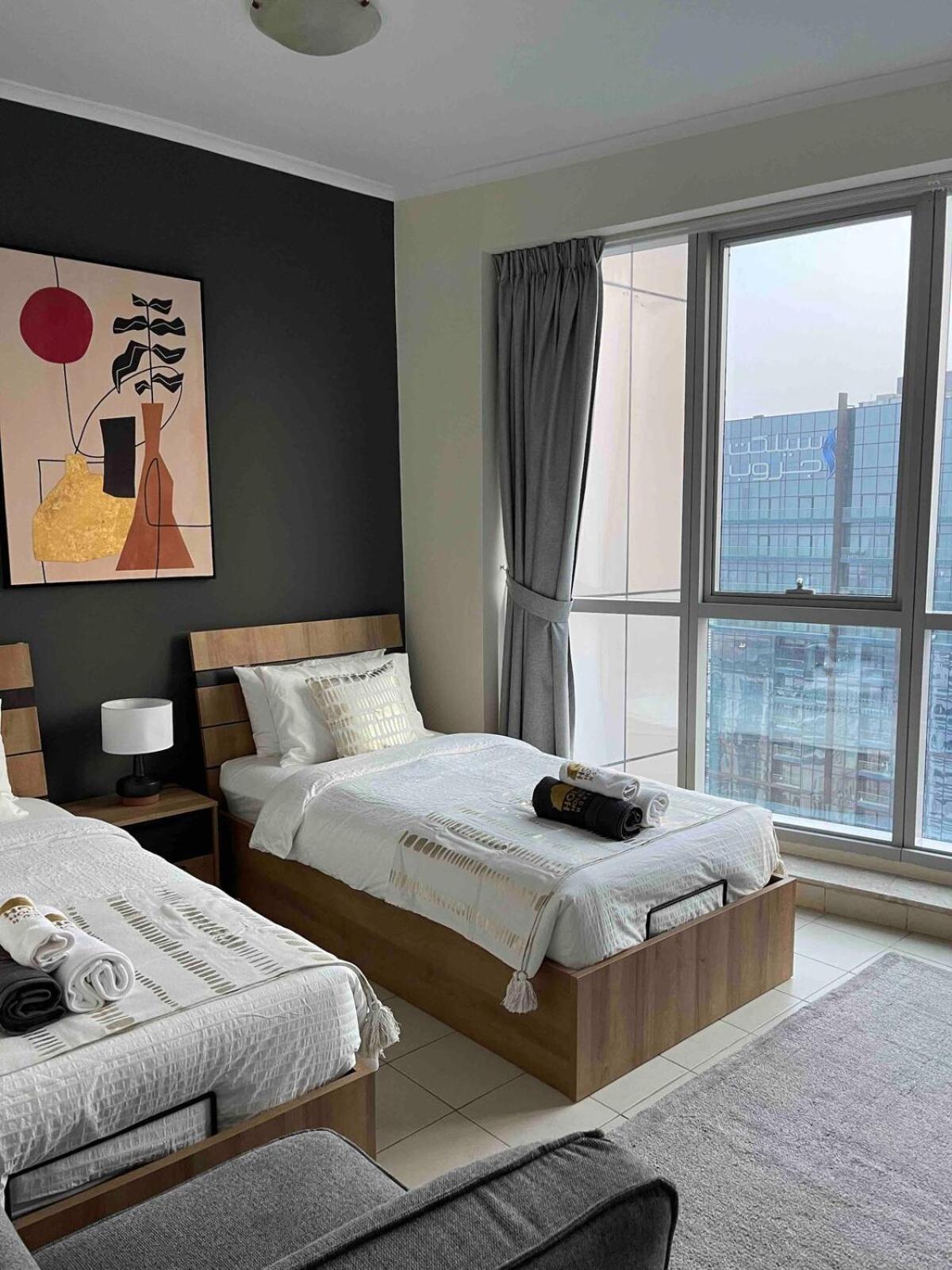 Modern Skyline 2-bedroom With Sea View Appartement Dubaï
