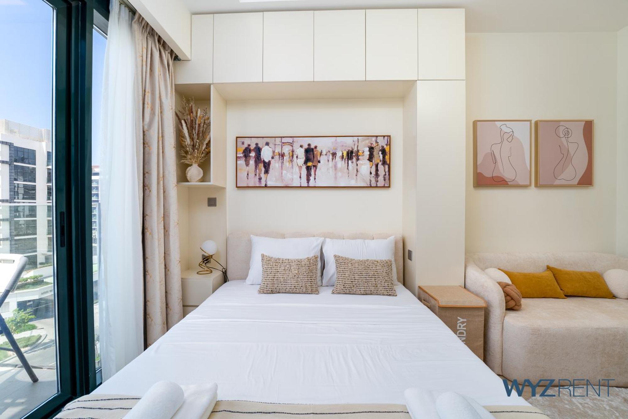 Amazing In Azizi Riviera 9,city & Pool View Appartement