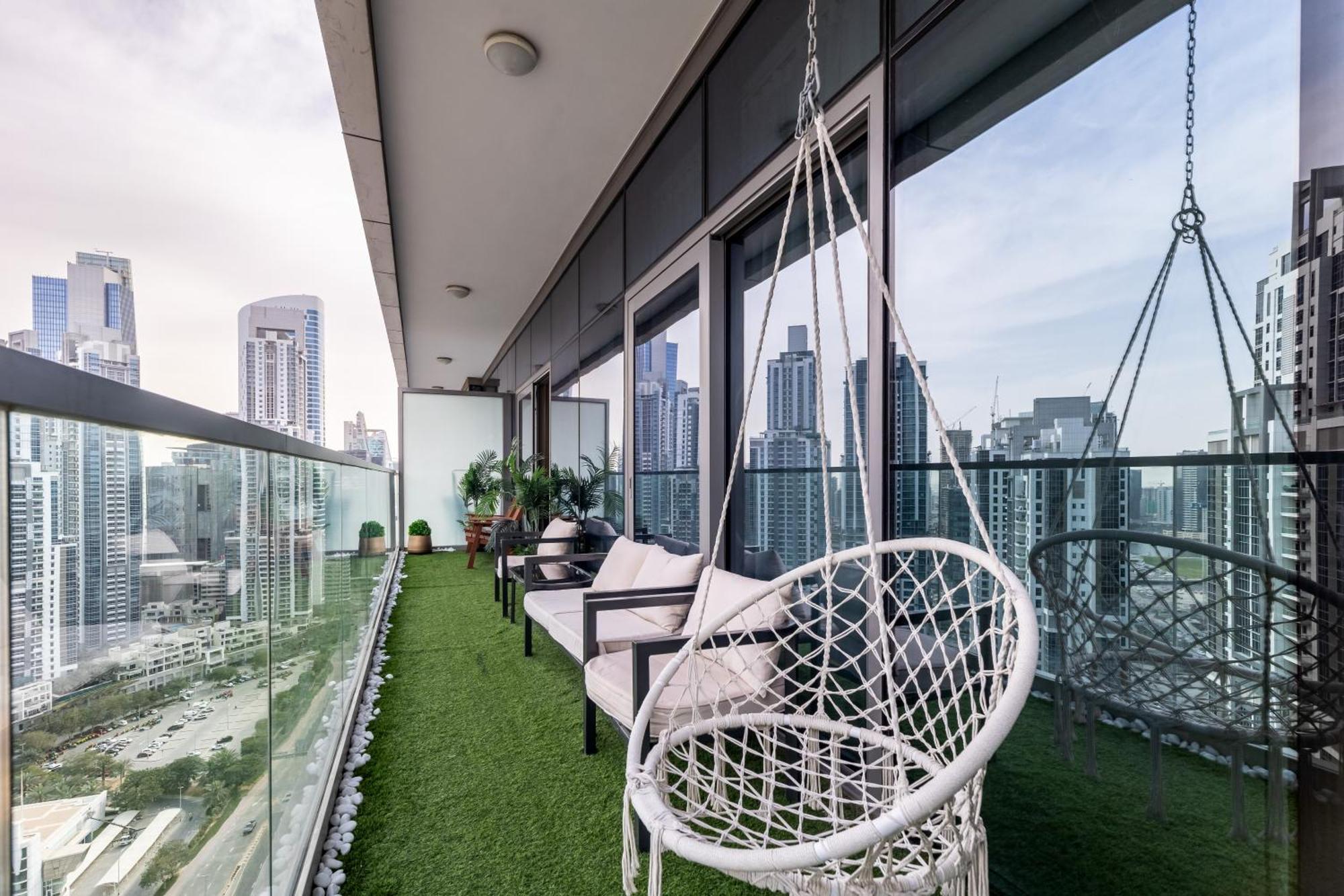 Elite Rooftop Pool And Burj Khalifa Panorama Balcony 2br In Paramount Midtown Appartement *