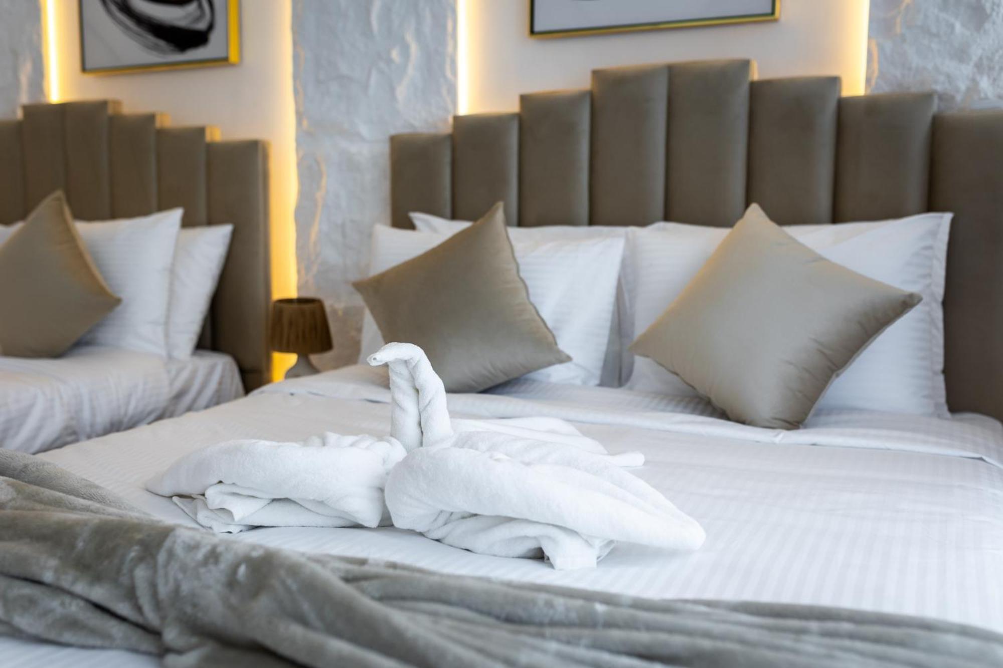 Elite Rooftop Pool And Burj Khalifa Panorama Balcony 2br In Paramount Midtown Appartement *