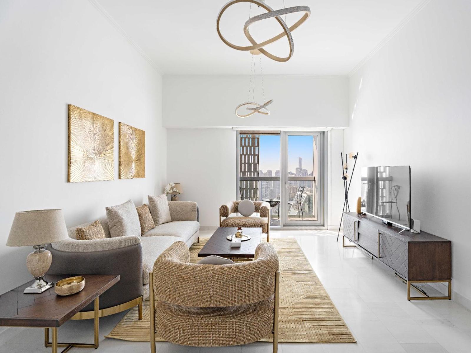 Sophisticated High-floor 1bdr With Breathtaking Sea View - Cayan 48 Lägenhet *
