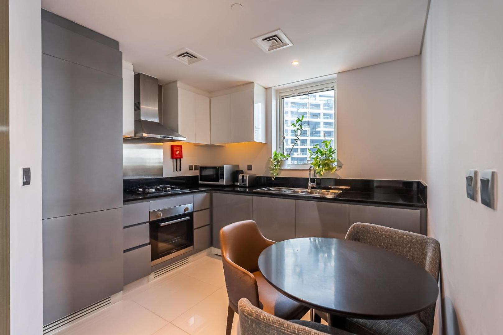 Stylish At Damac Maison, Business Bay Appartement *